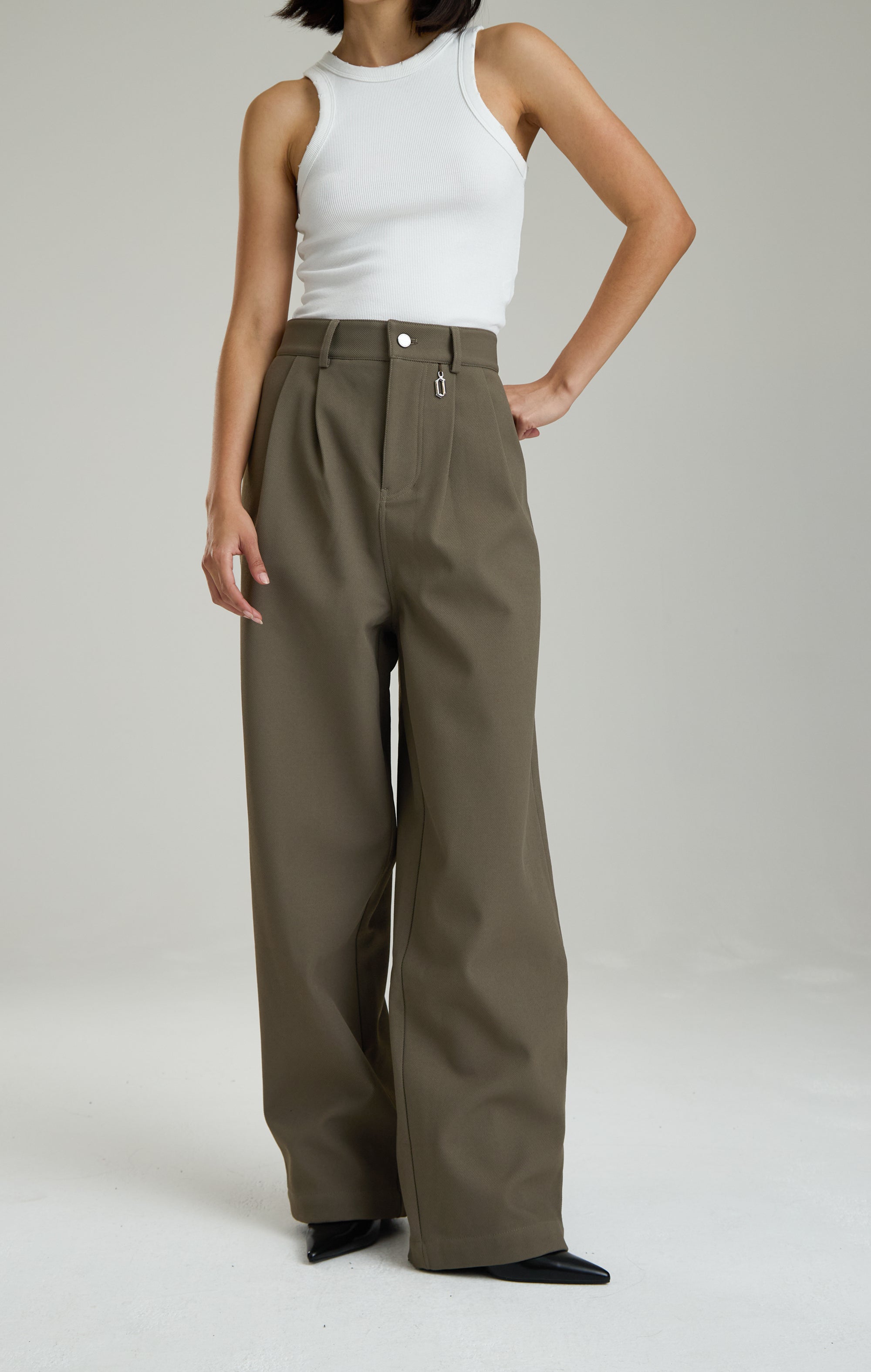 TWILL CITY TAILORED PANTS
