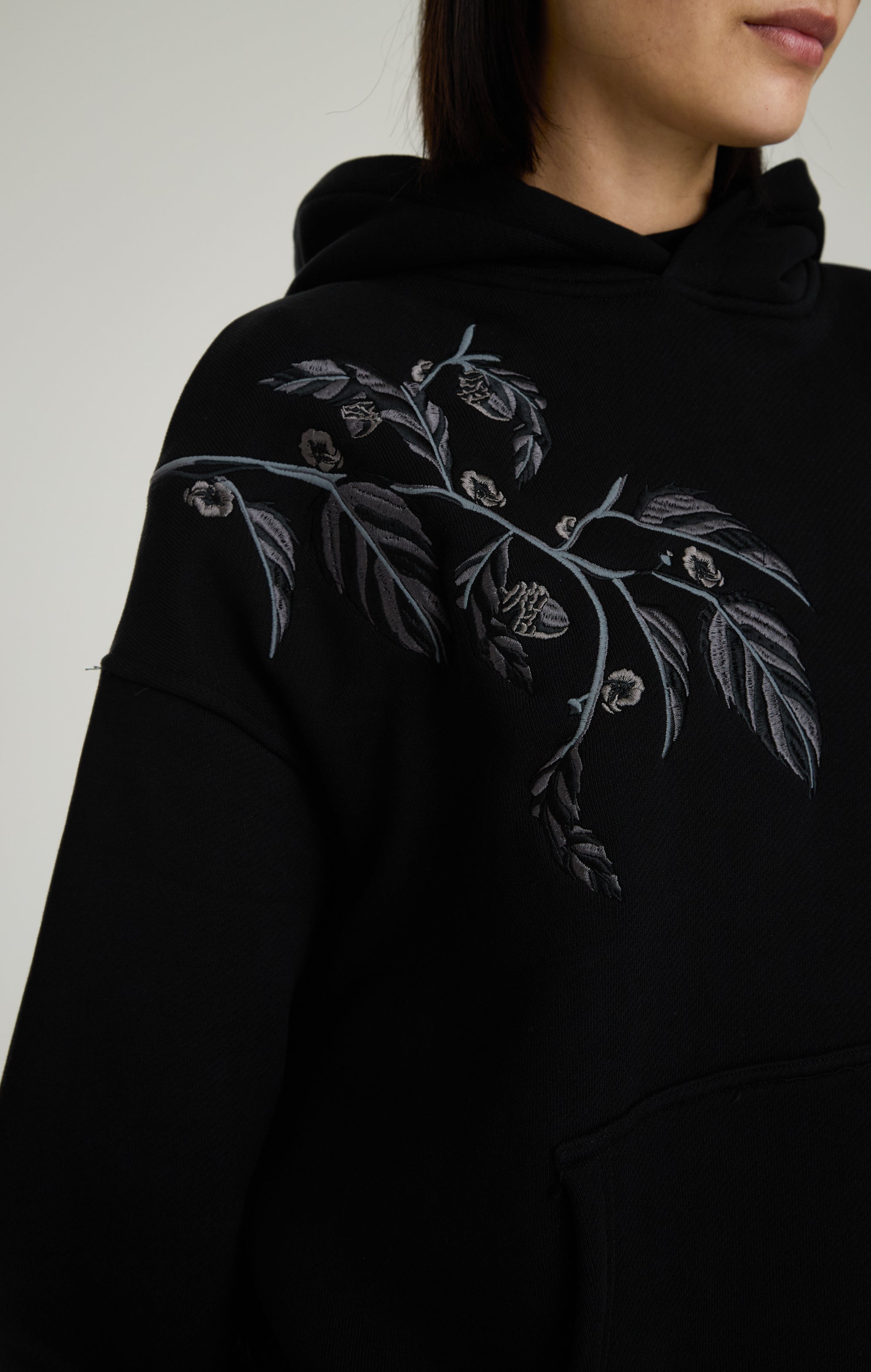 Schwarzer Eichel Hoodie