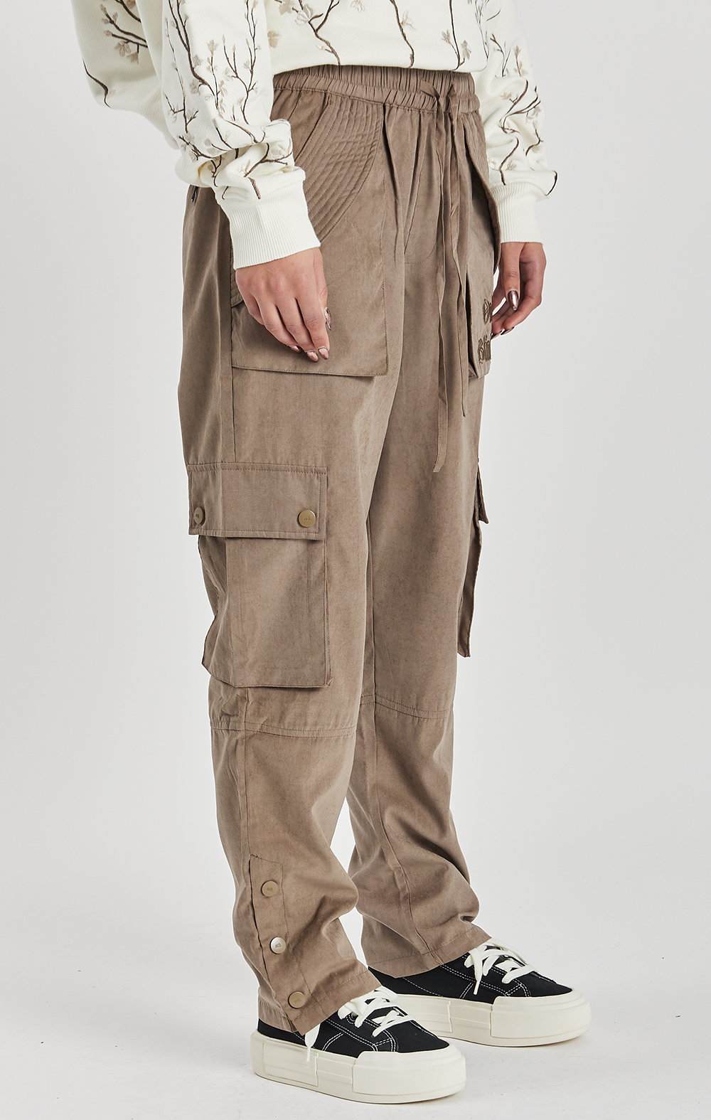 LIGHTWEIGHT BRUSHED CARGO PANT