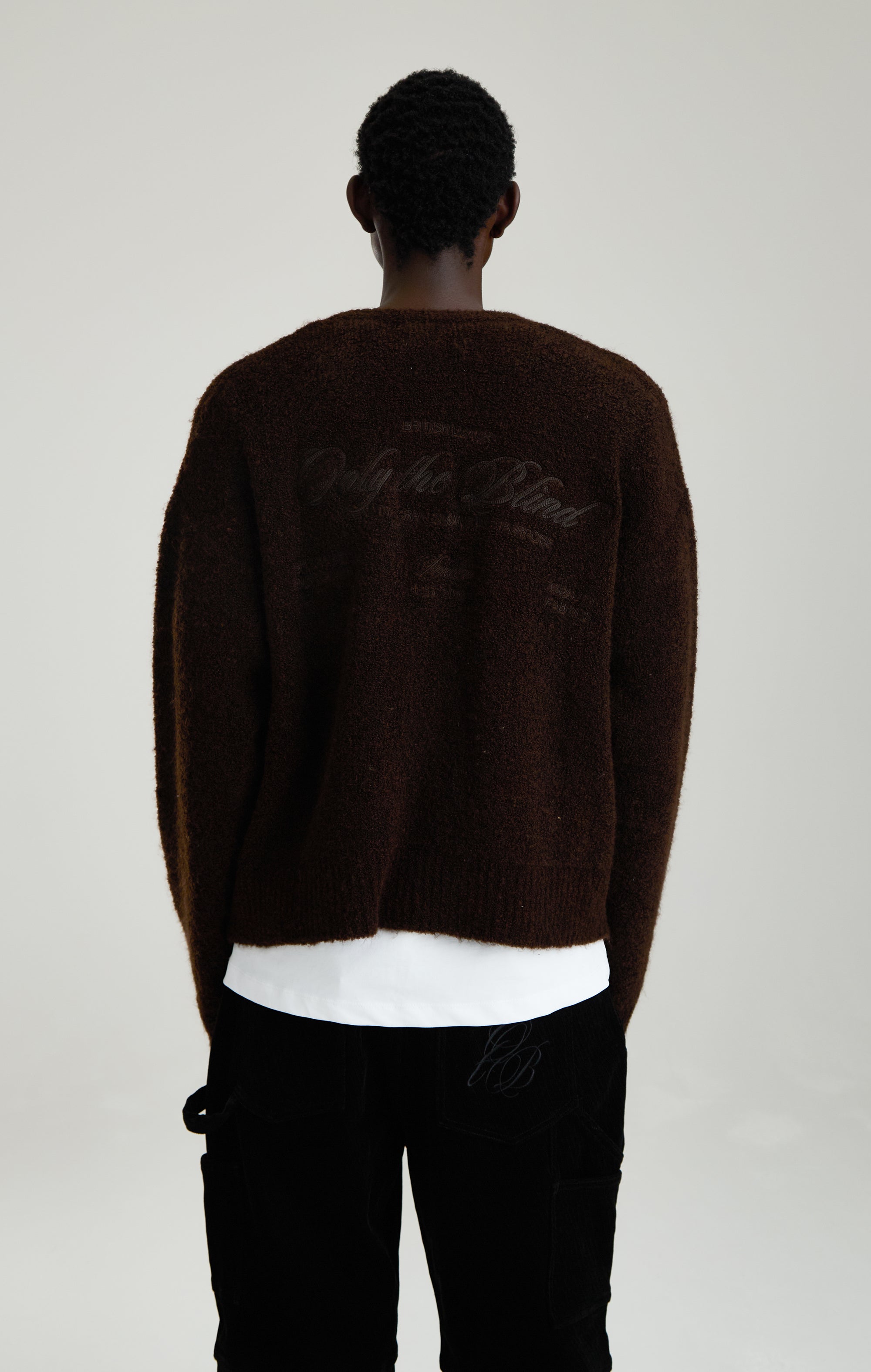 BROWN STUDIO DEPT. CARDIGAN