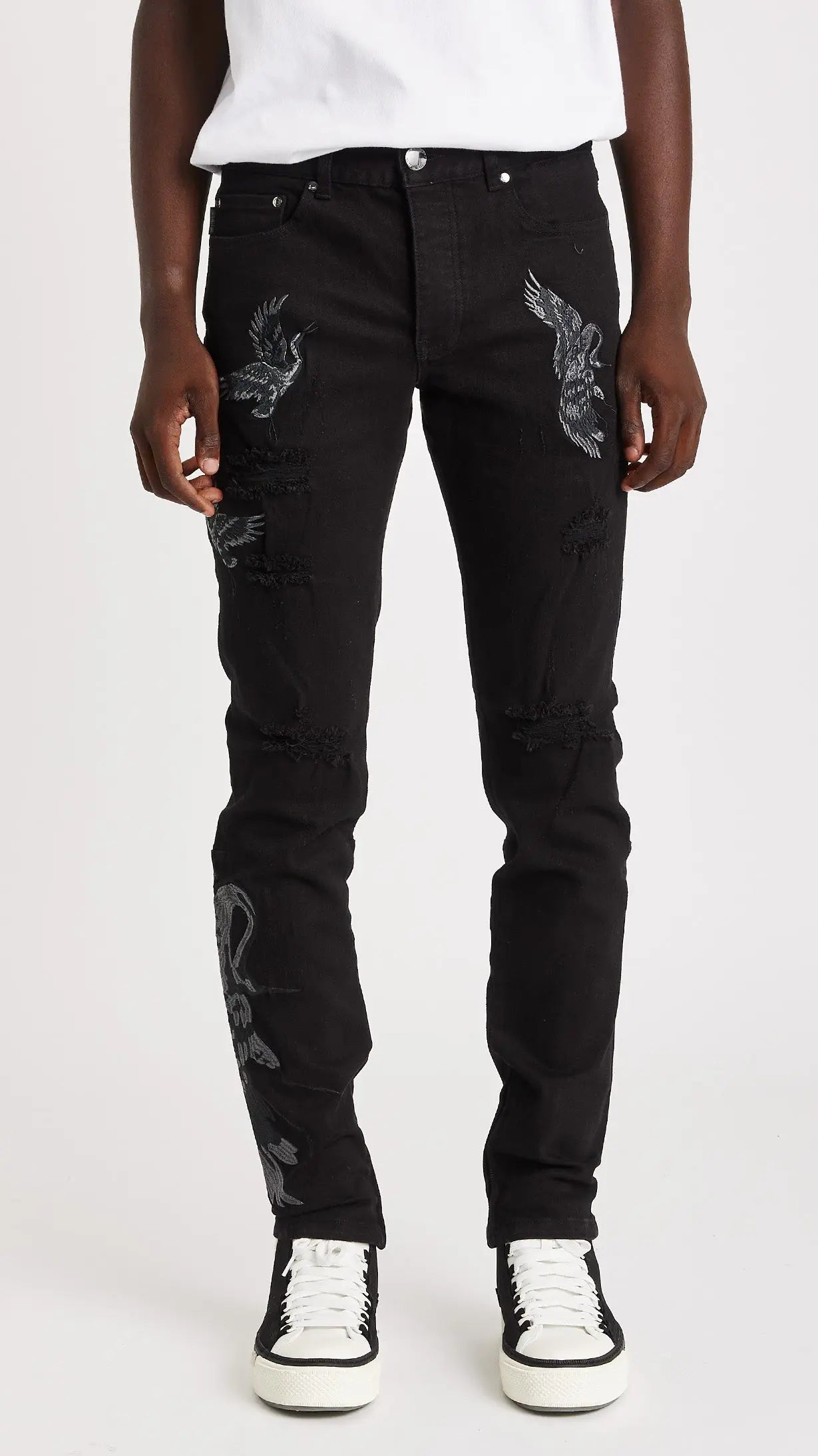 ONLY THE BLIND - Black Heron Denim