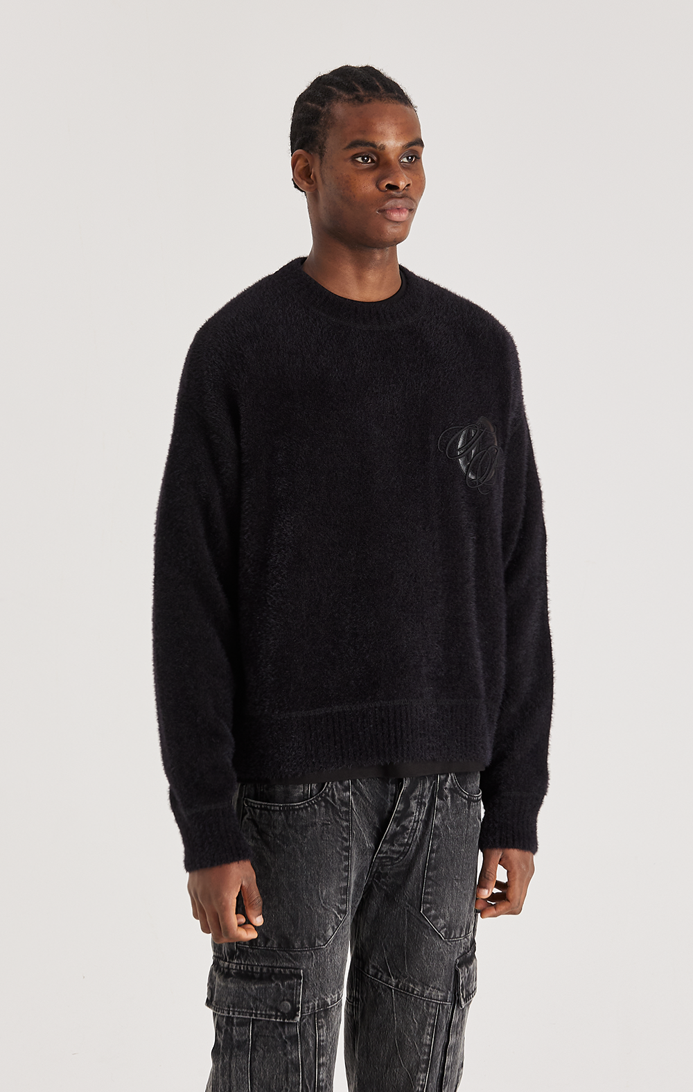 Leather pullover shirt best sale