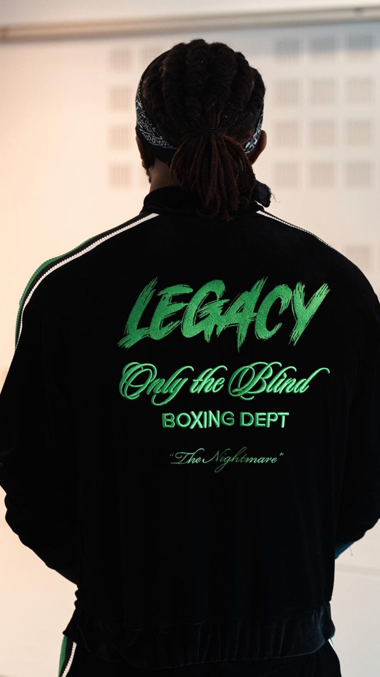 LEGACY VELOUR JACKET