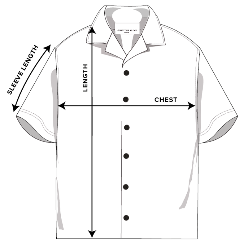 How to measure: Black Yacht Club Shirt · SS26