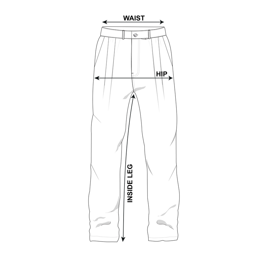 How to measure: Twill City Pants · AW25