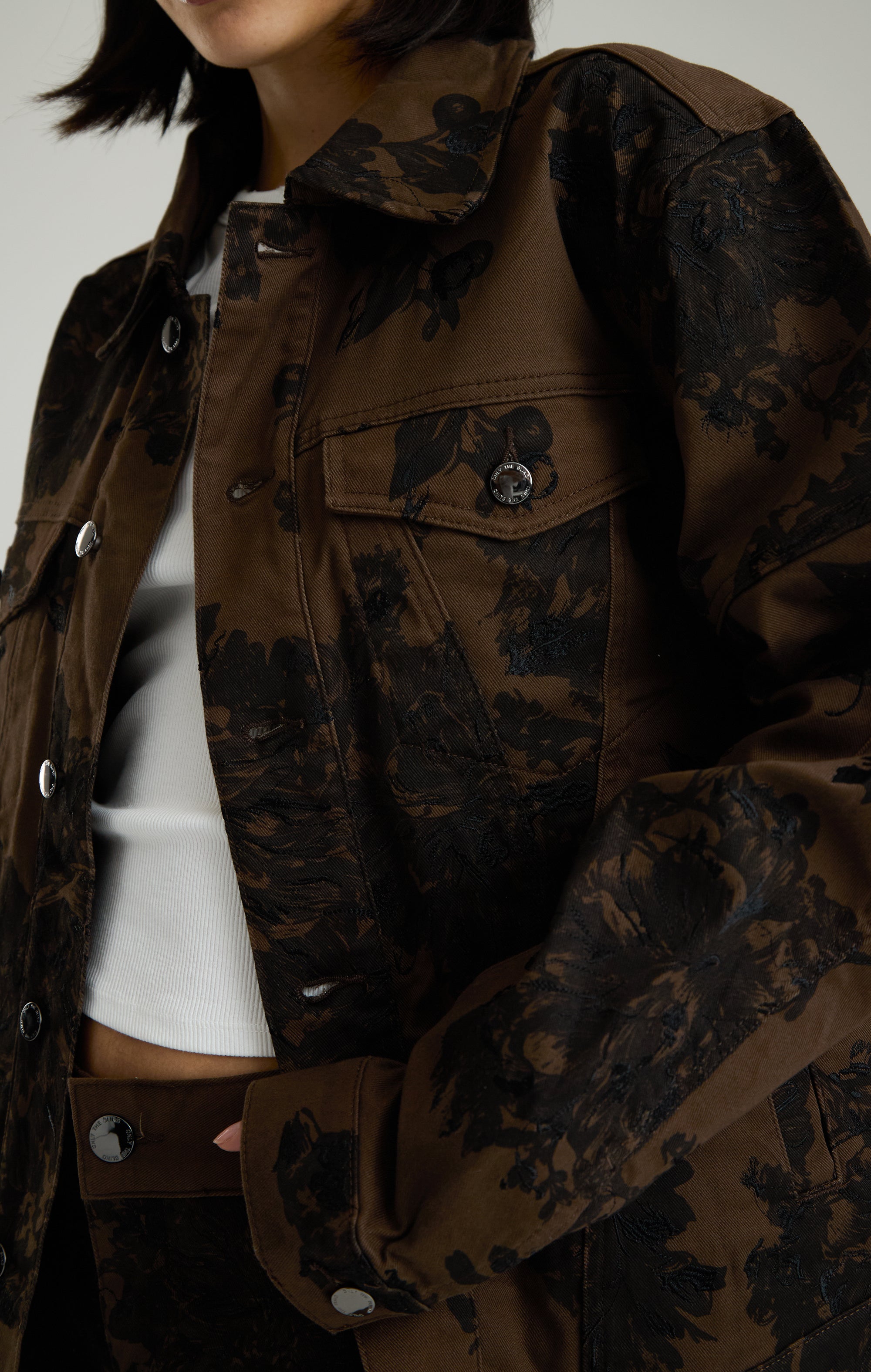 SHADOW BLOSSOM CARPENTER JACKET