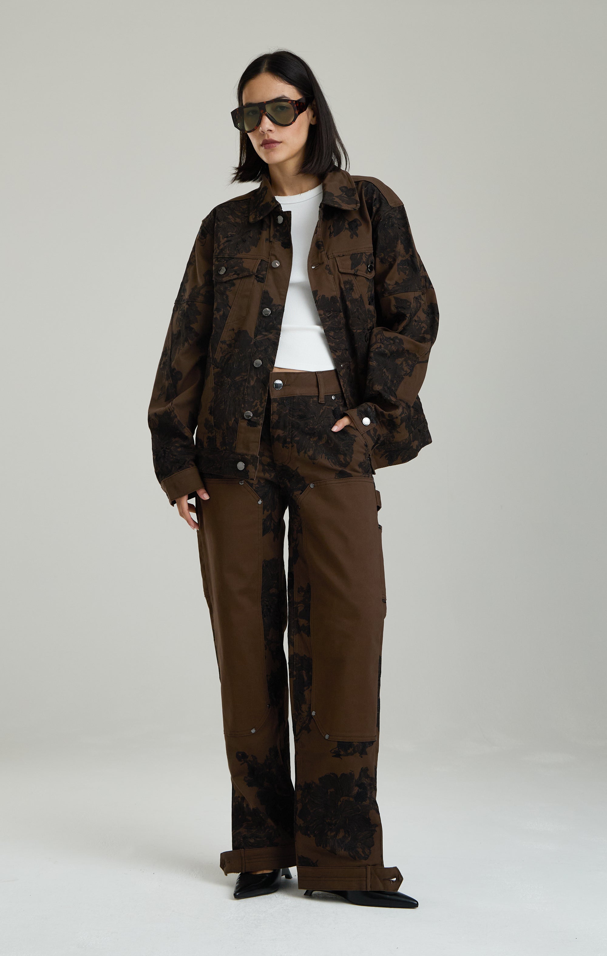 SHADOW BLOSSOM CARPENTER JACKET