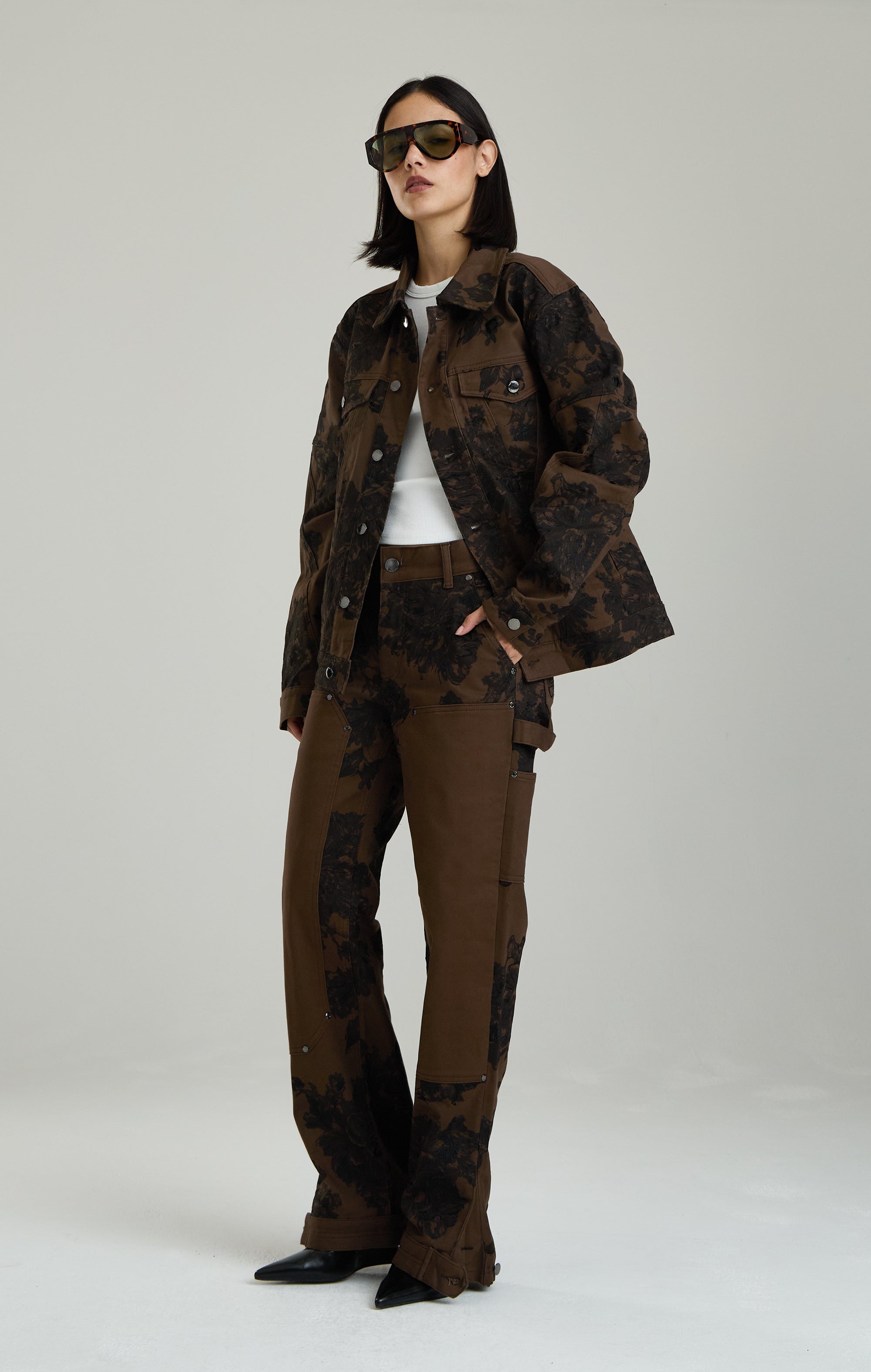 SHADOW BLOSSOM CARPENTER JACKET