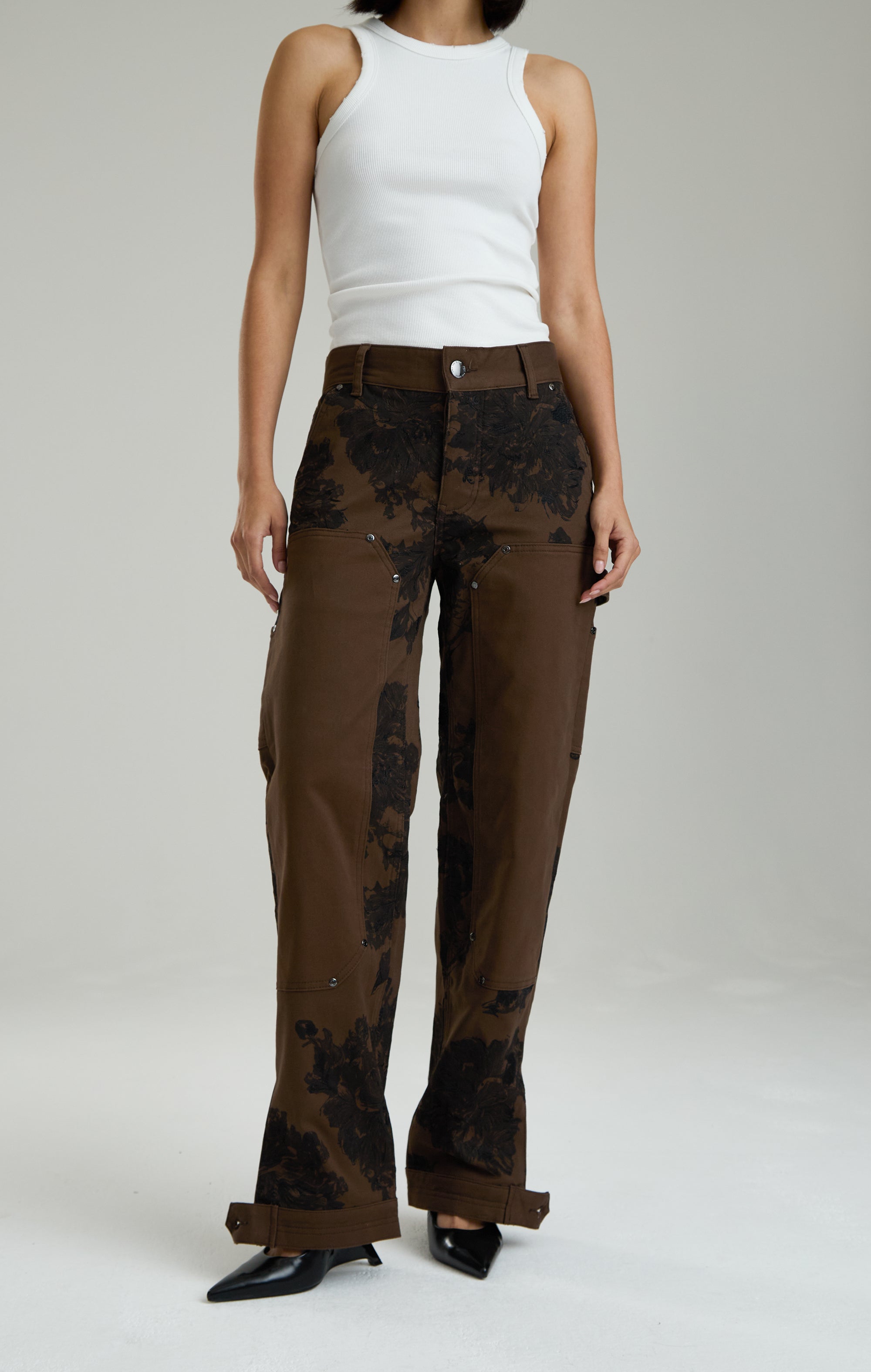 SHADOW BLOSSOM CARPENTER PANTS