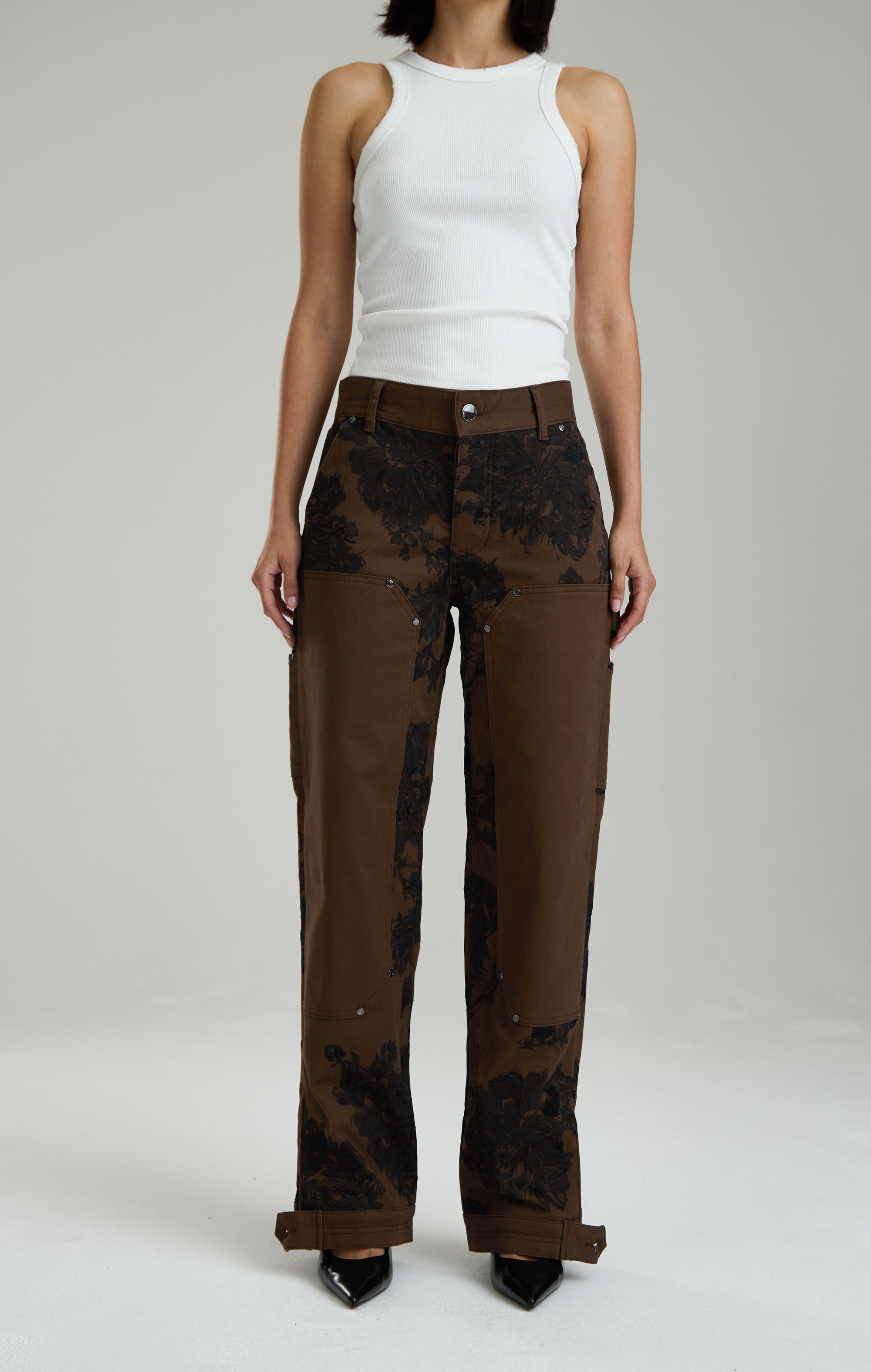 SHADOW BLOSSOM CARPENTER PANTS