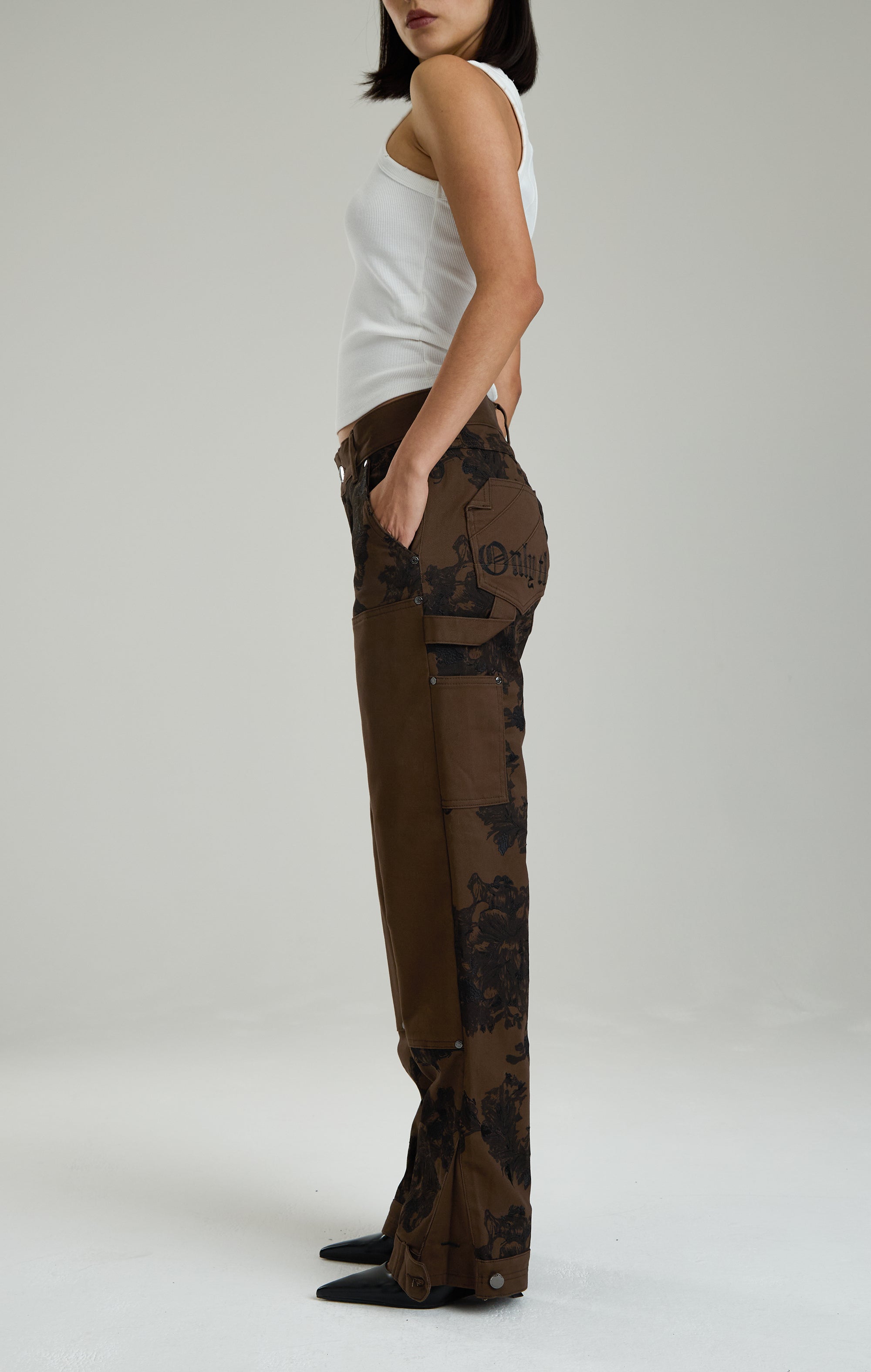 SHADOW BLOSSOM CARPENTER PANTS