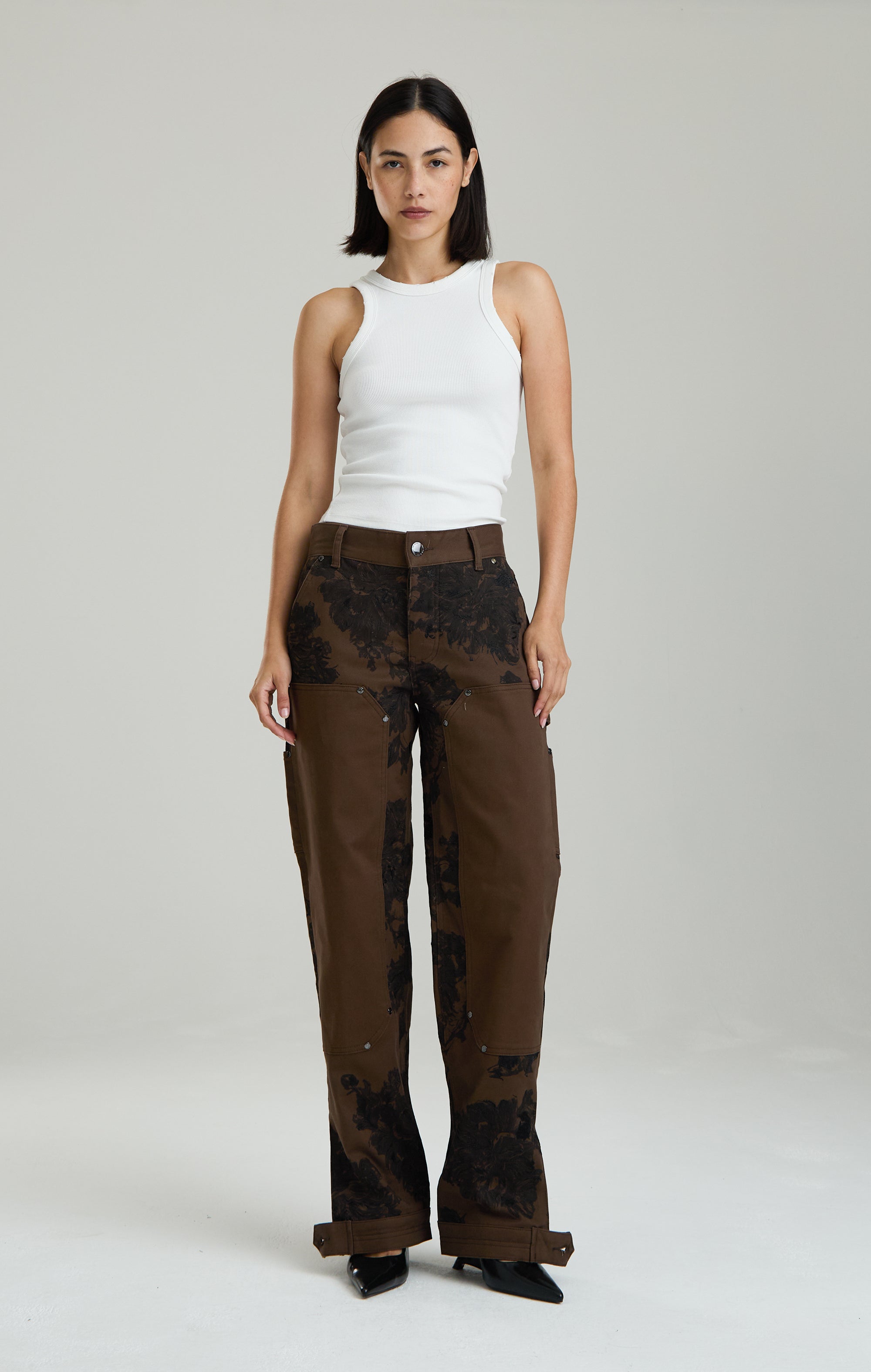 SHADOW BLOSSOM CARPENTER PANTS