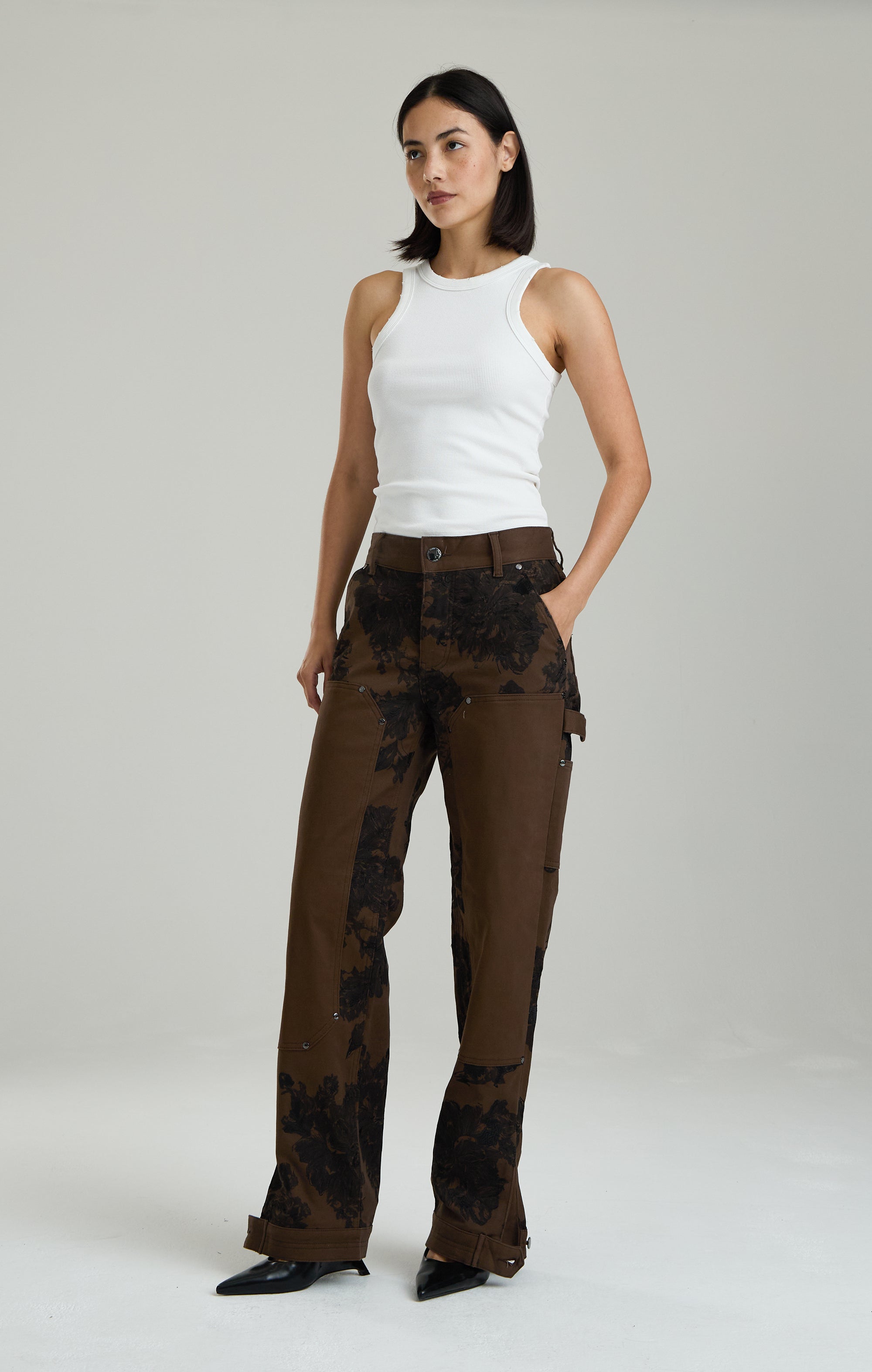 SHADOW BLOSSOM CARPENTER PANTS