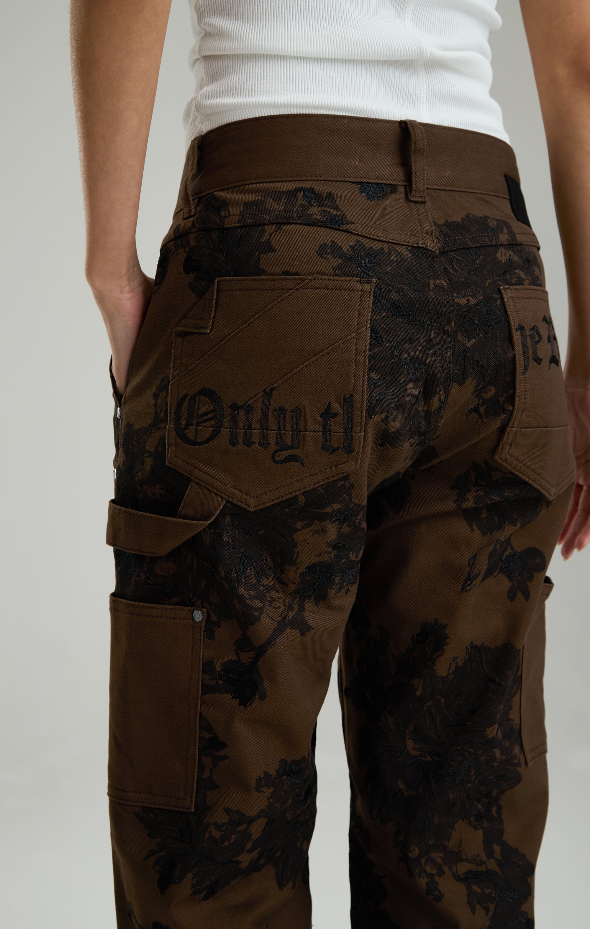 SHADOW BLOSSOM CARPENTER PANTS