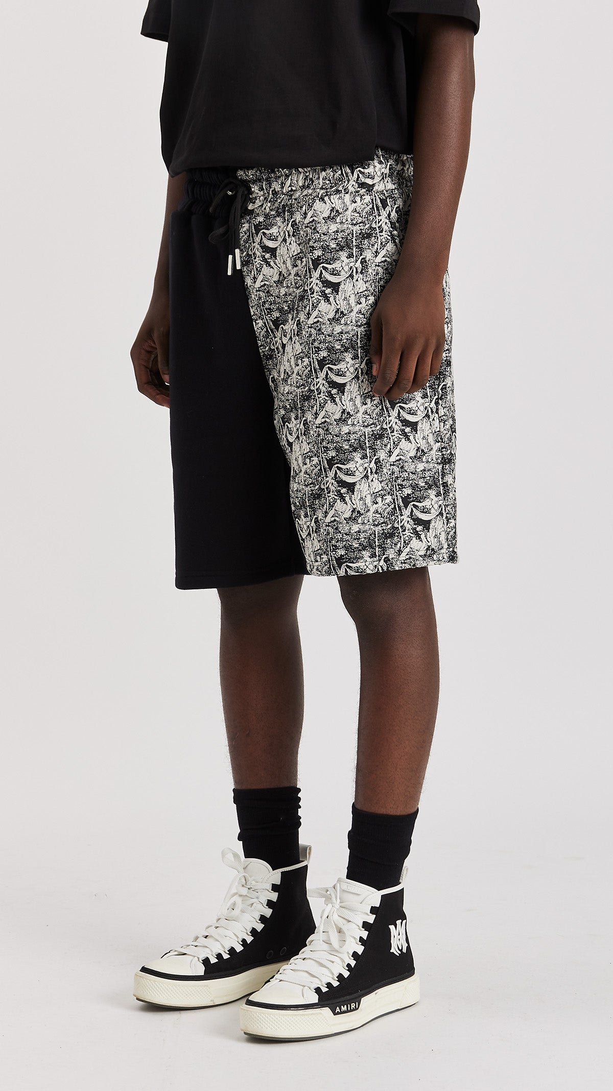 Split Jacquard Tapestry Shorts - ONLY THE BLIND™