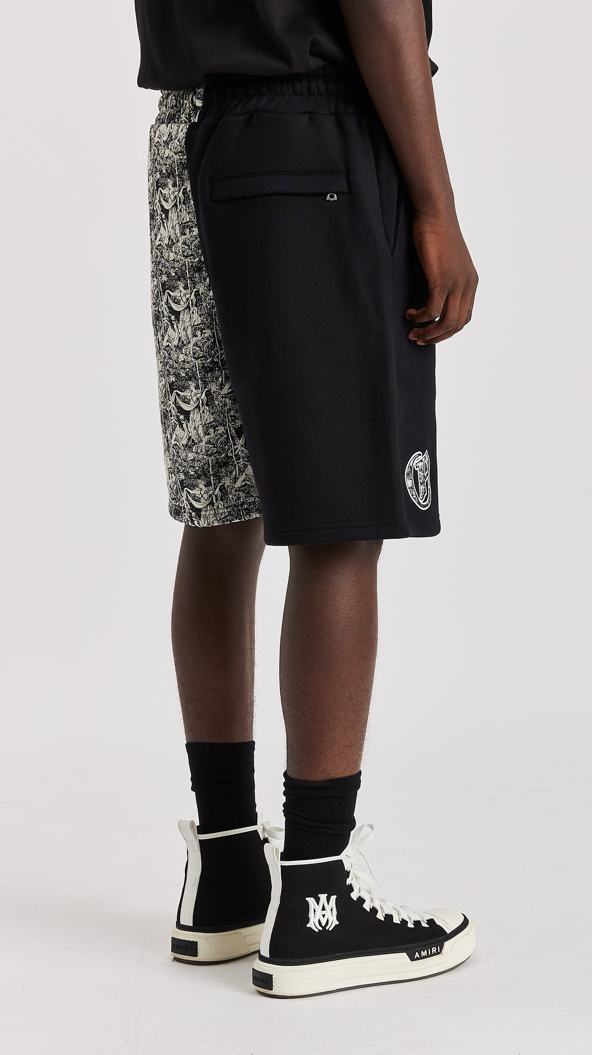 Split Jacquard Tapestry Shorts - ONLY THE BLIND™