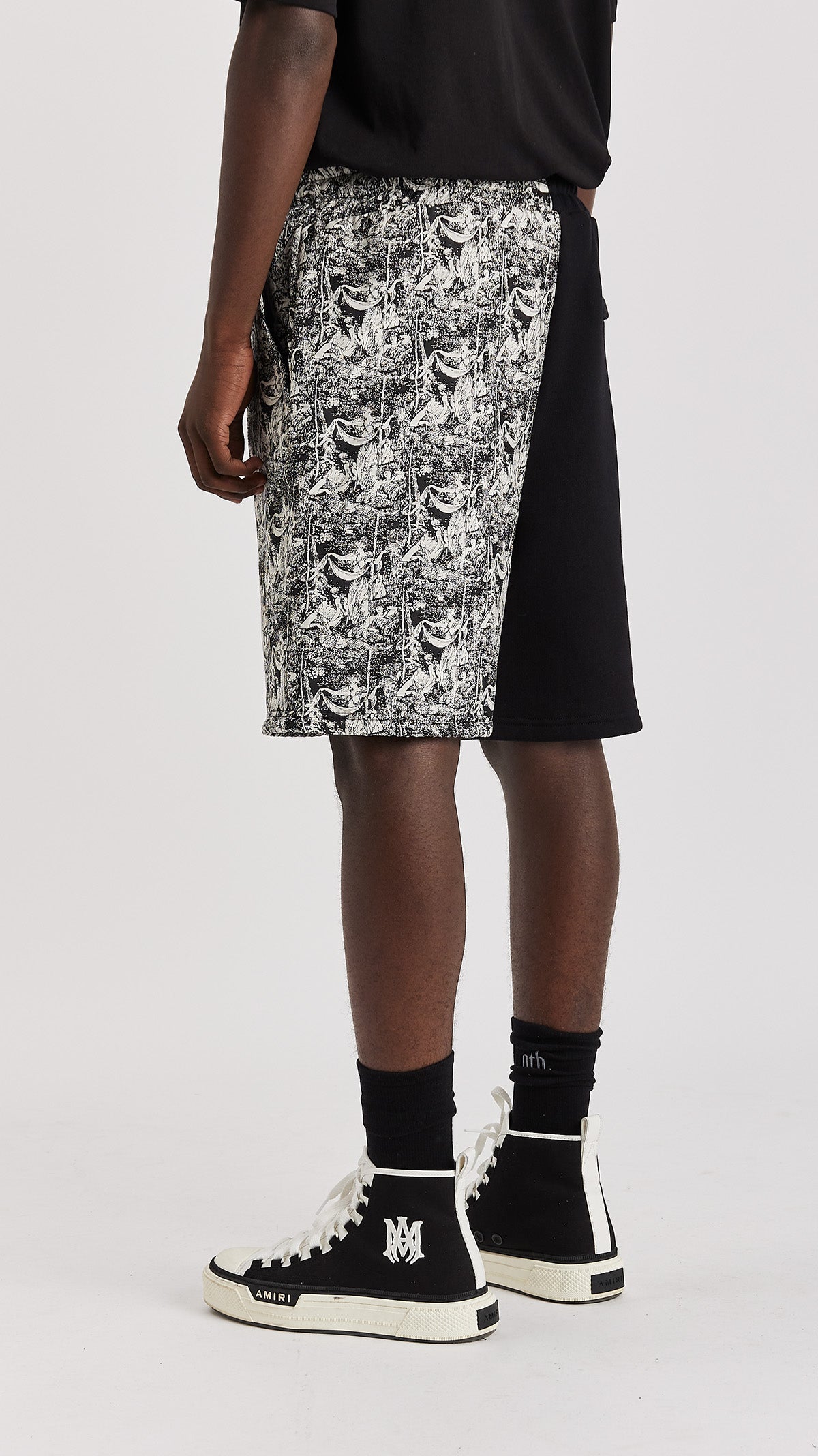 Split Jacquard Tapestry Shorts - ONLY THE BLIND™