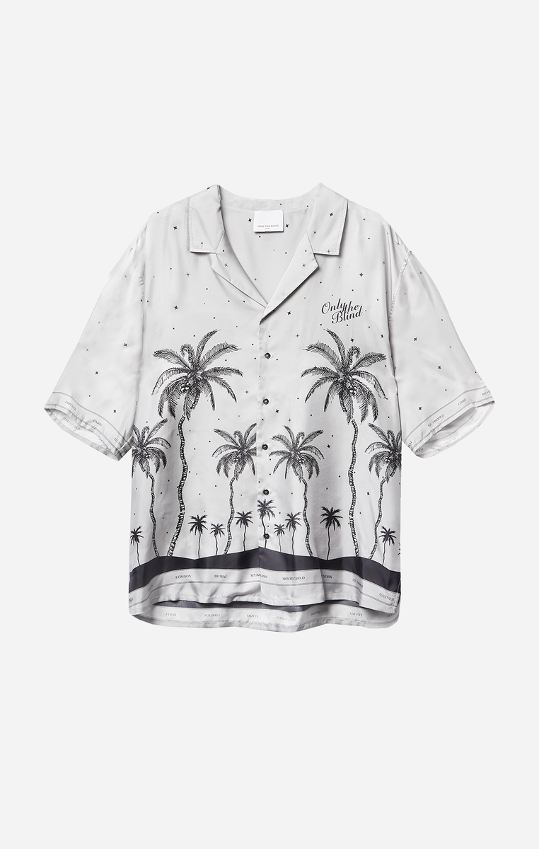 ONLY THE BLIND - Crane Silk Shirt