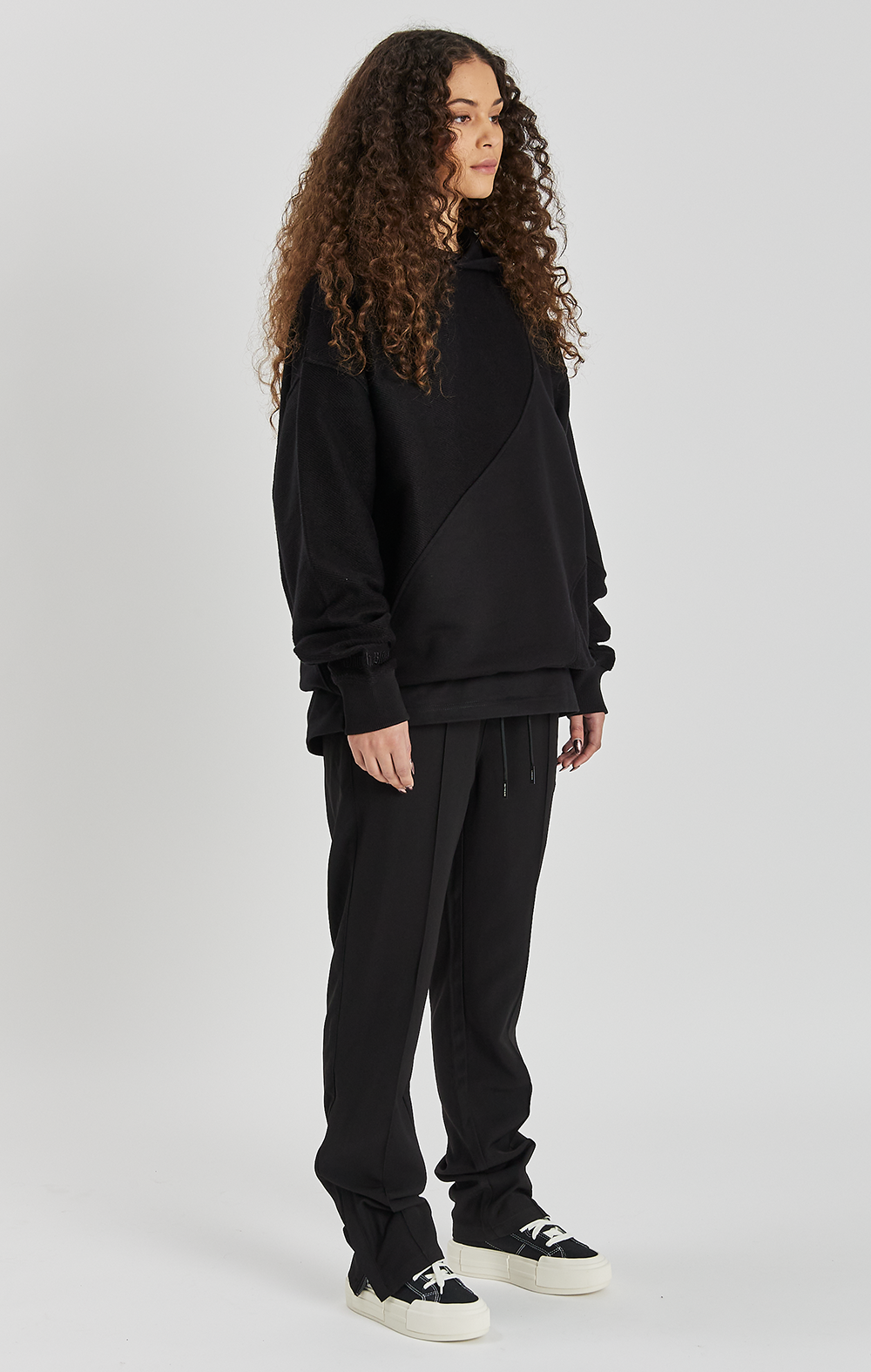 Black Twill Tailored Trouser - ONLY THE BLIND™