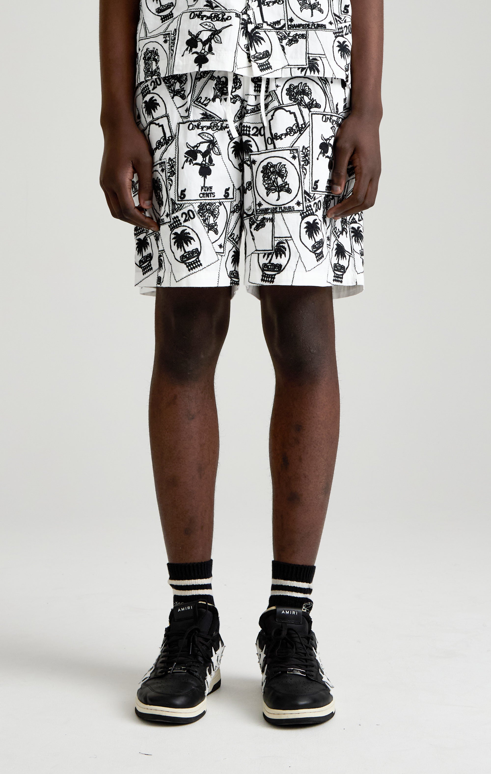 THE RIVIERA STAMP SHORT