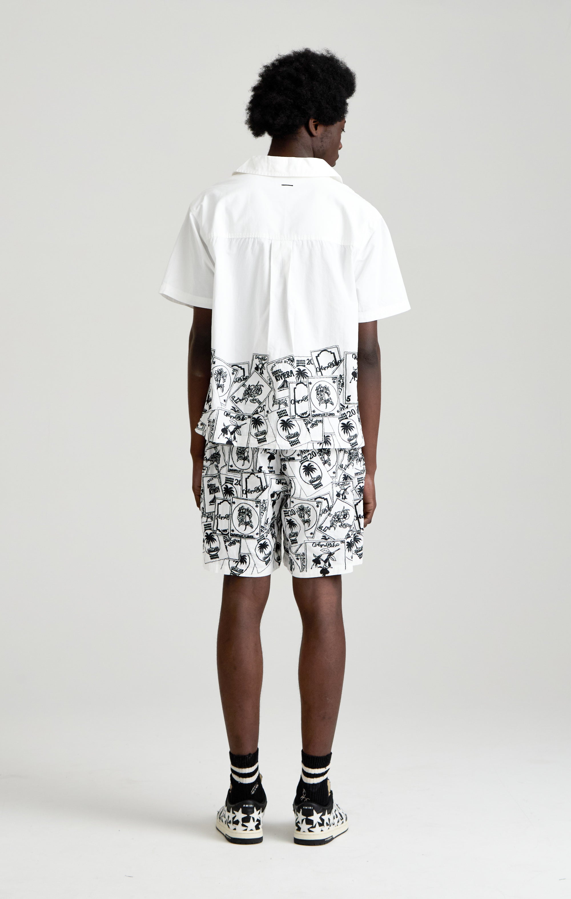 THE RIVIERA STAMP SHORT