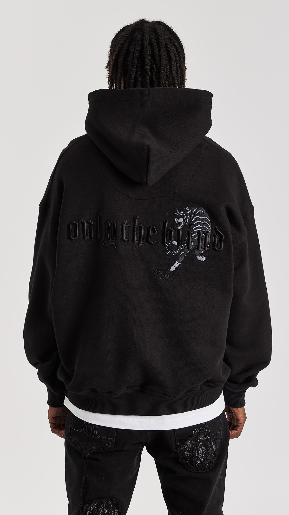 Triple Black Tiger Hoodie