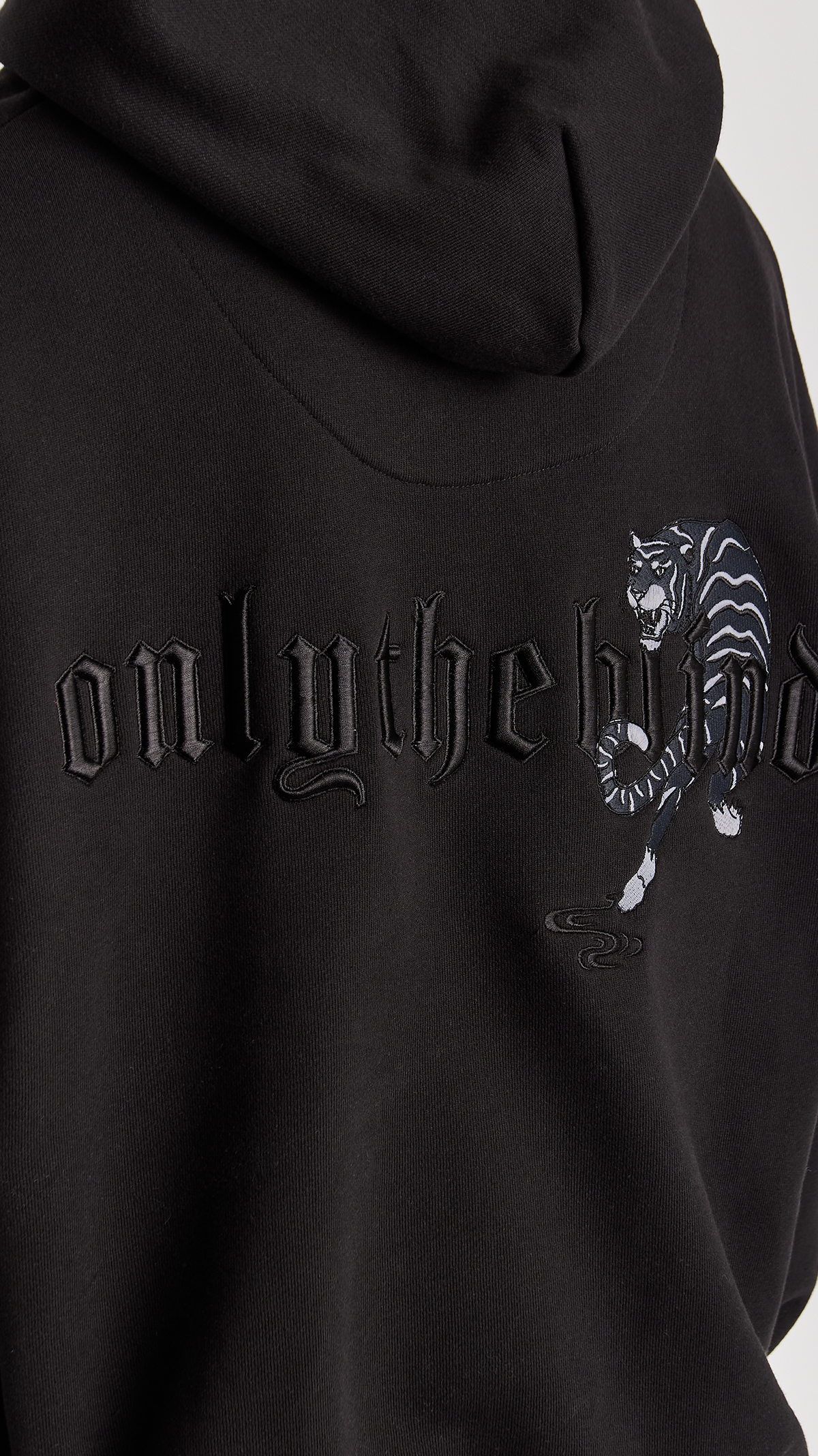 Triple Black Tiger Hoodie