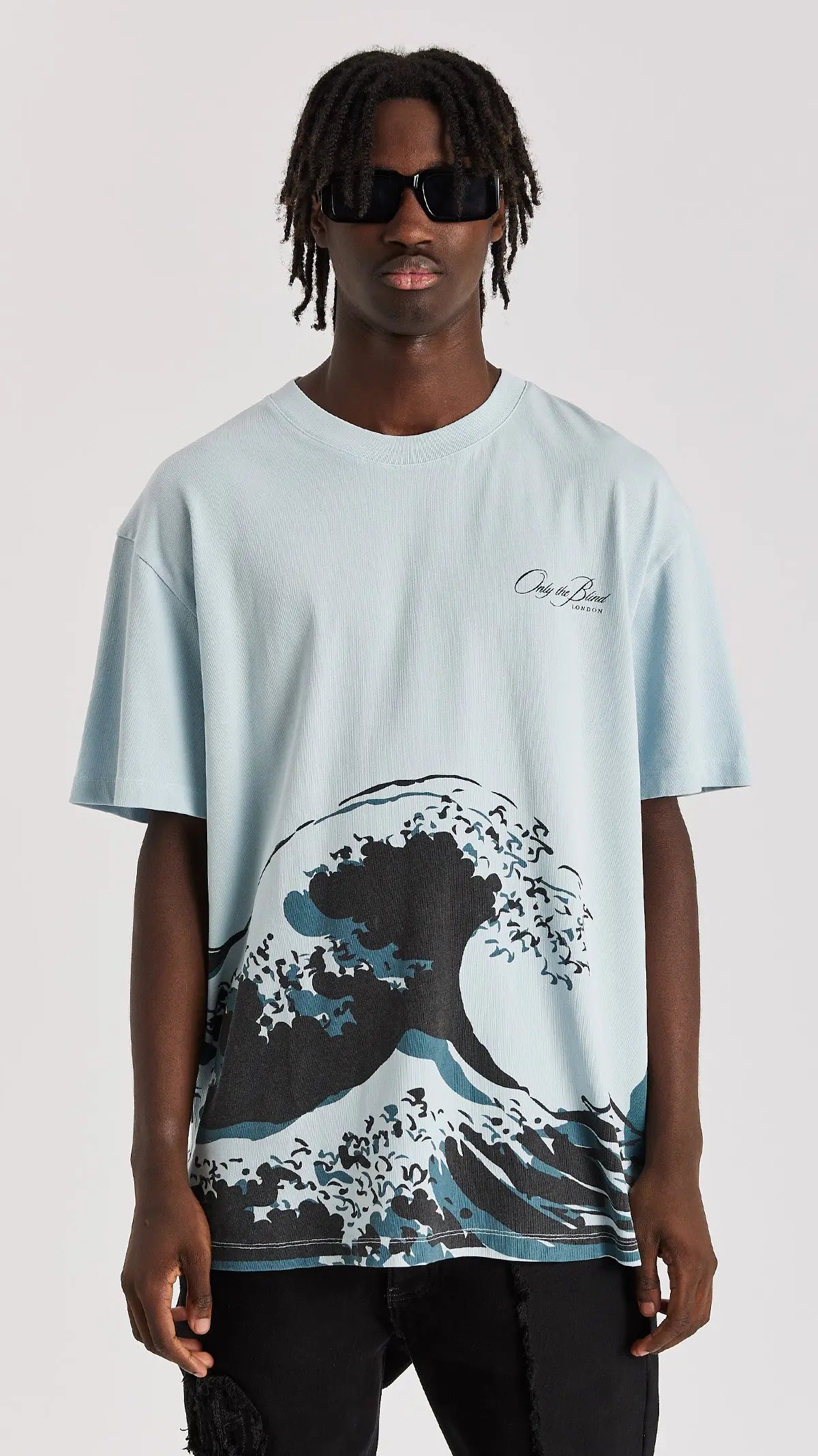 STONEWASHED WAVE T-SHIRT