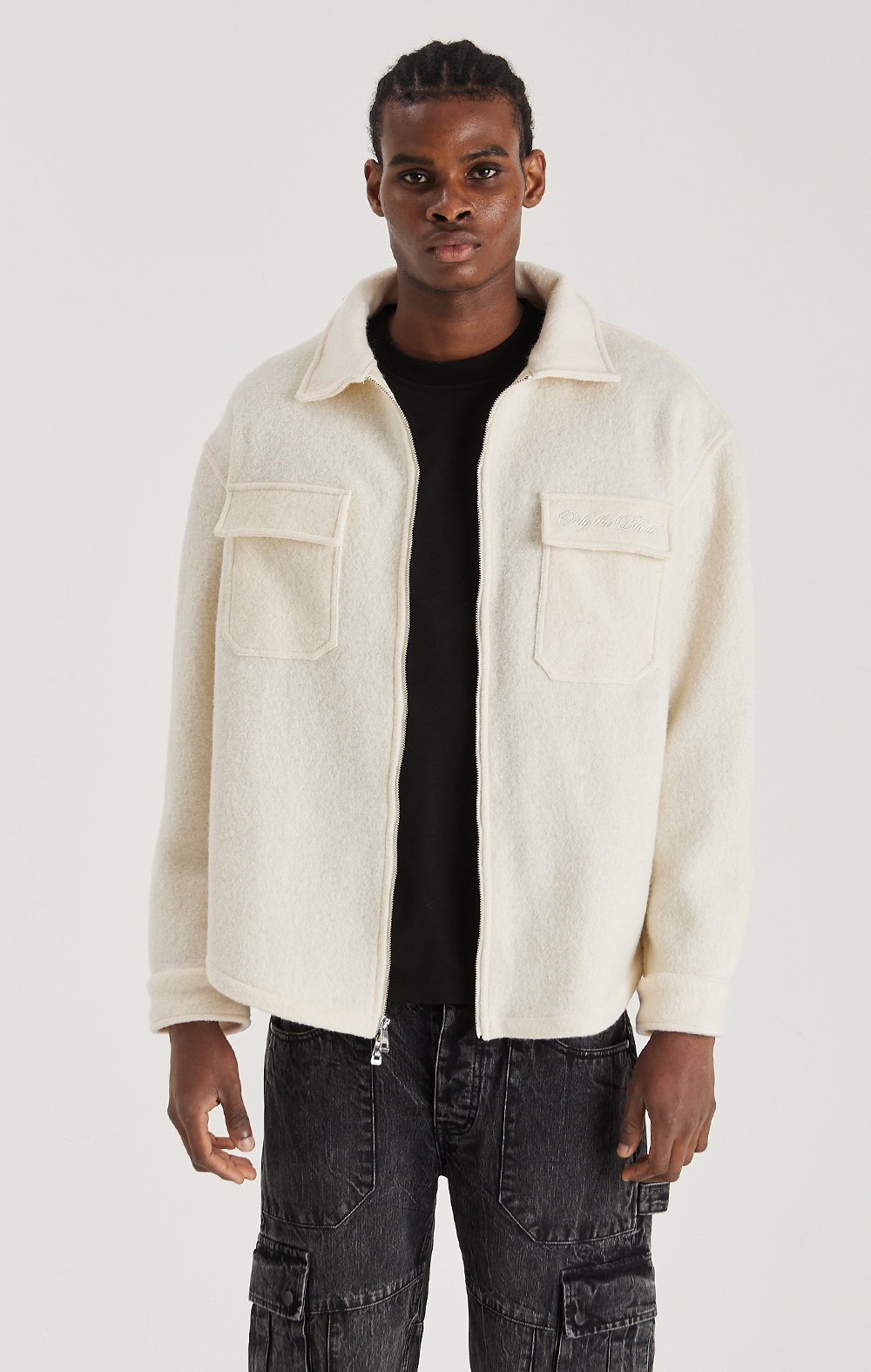 GLACIER WOOL OVERSHIRT - ONLY THE BLIND™