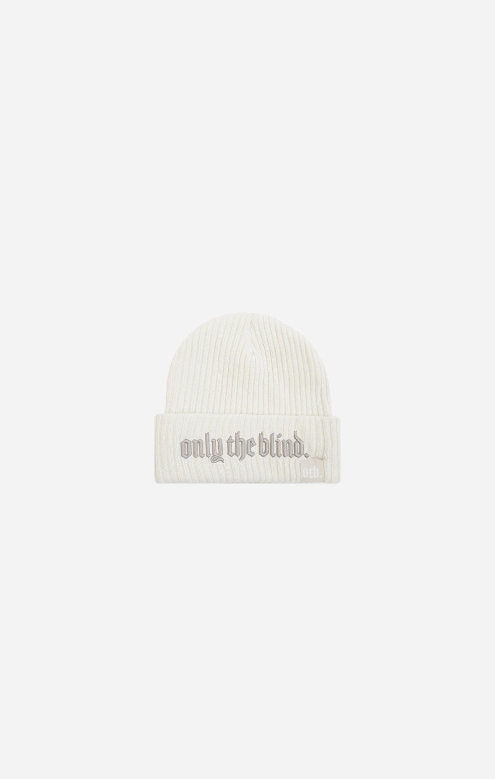 Sand Signature Beanie Hat - ONLY THE BLIND™