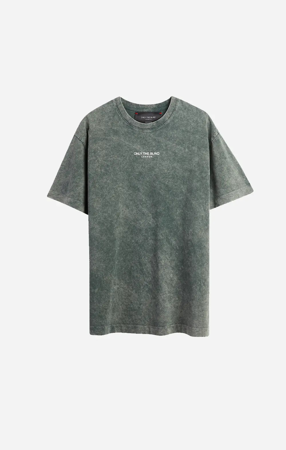 OLIVE STONEWASH ESSENTIAL T-SHIRT