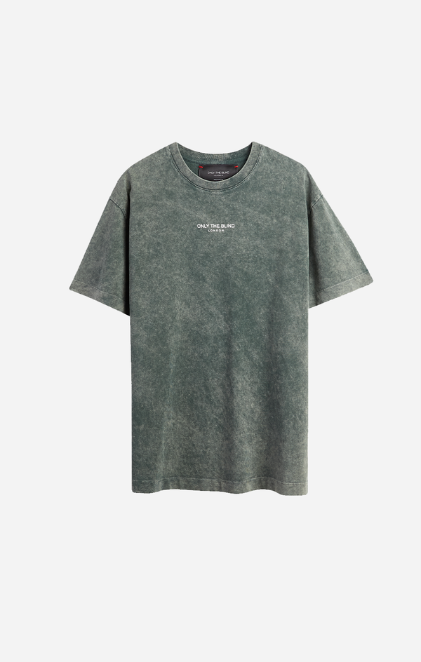 Olive Stonewash Essential T-Shirt