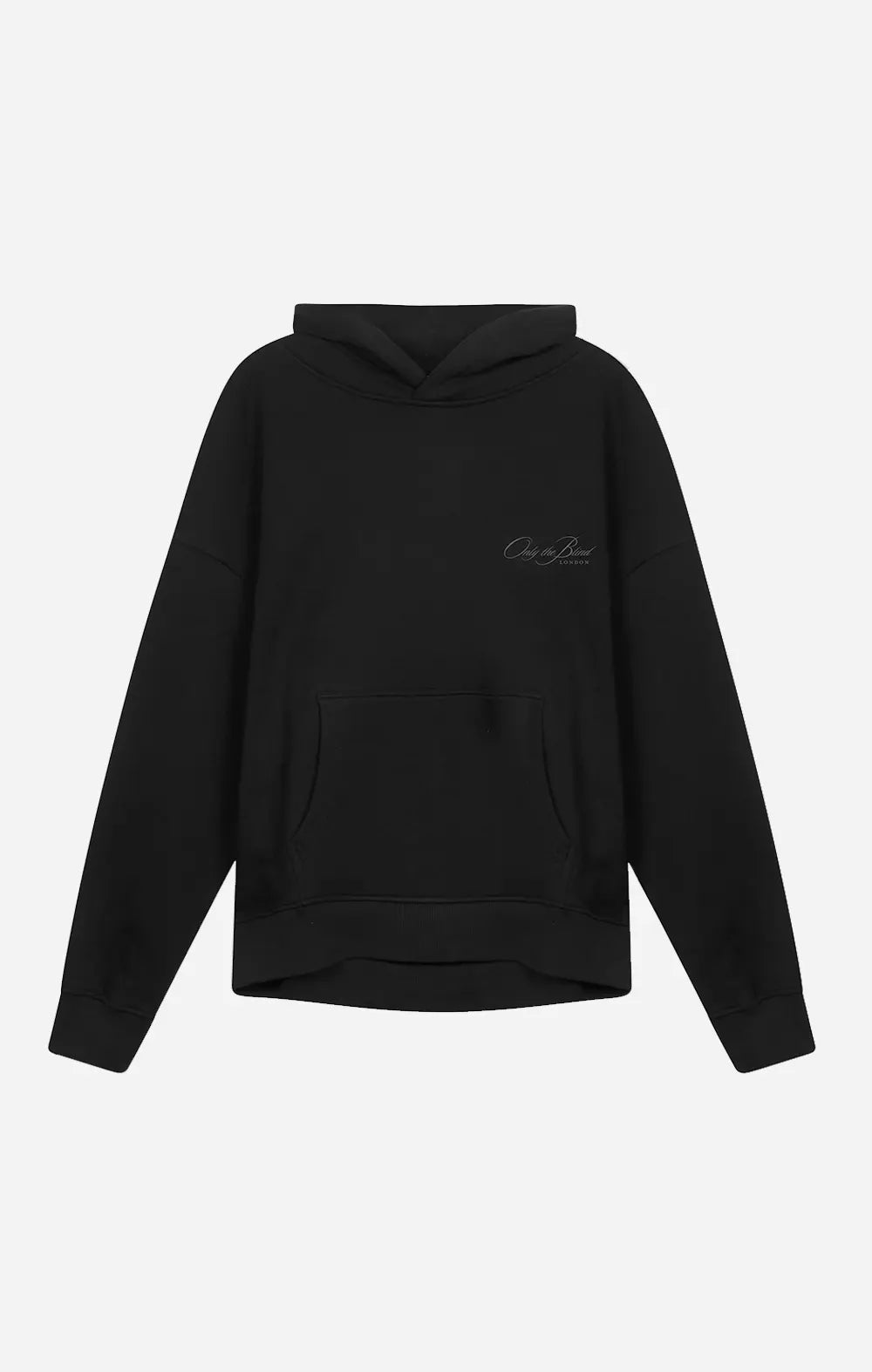 Phantom Black Essential Hoodie - ONLY THE BLIND™