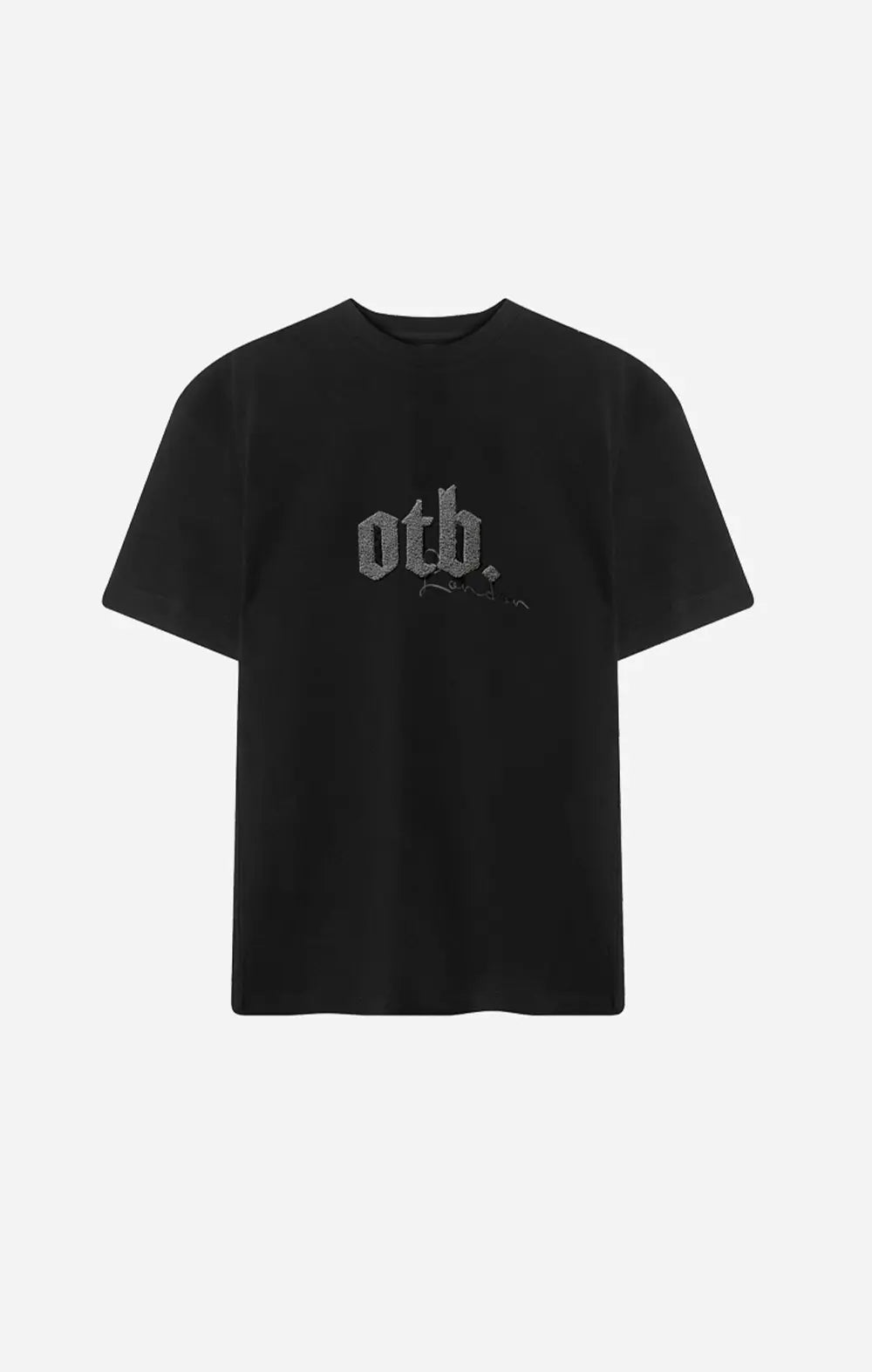 Black Chenille OTB T-Shirt