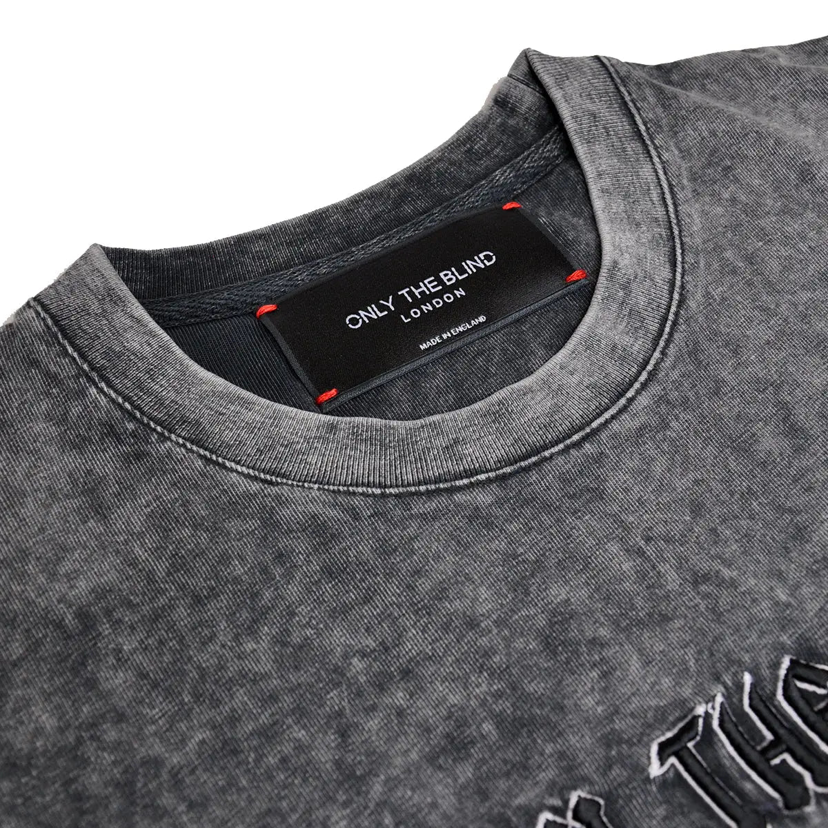 Stonewash statement-T-shirt