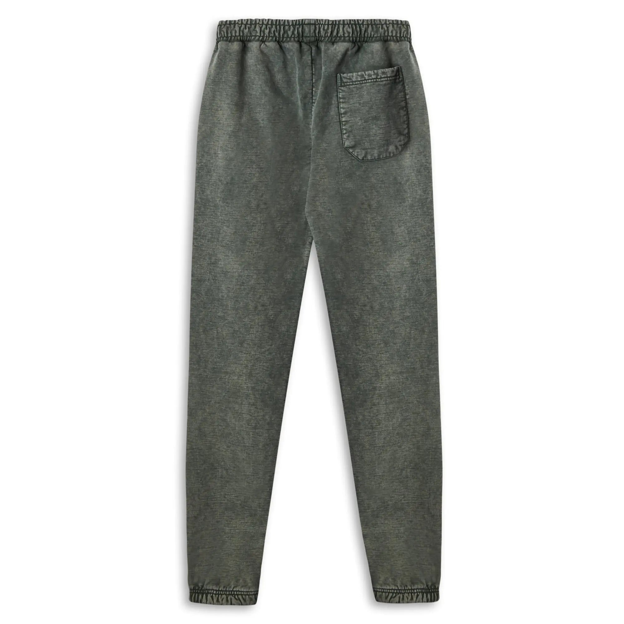 OLIVE STONEWASH ESSENTIAL SWEATPANTS