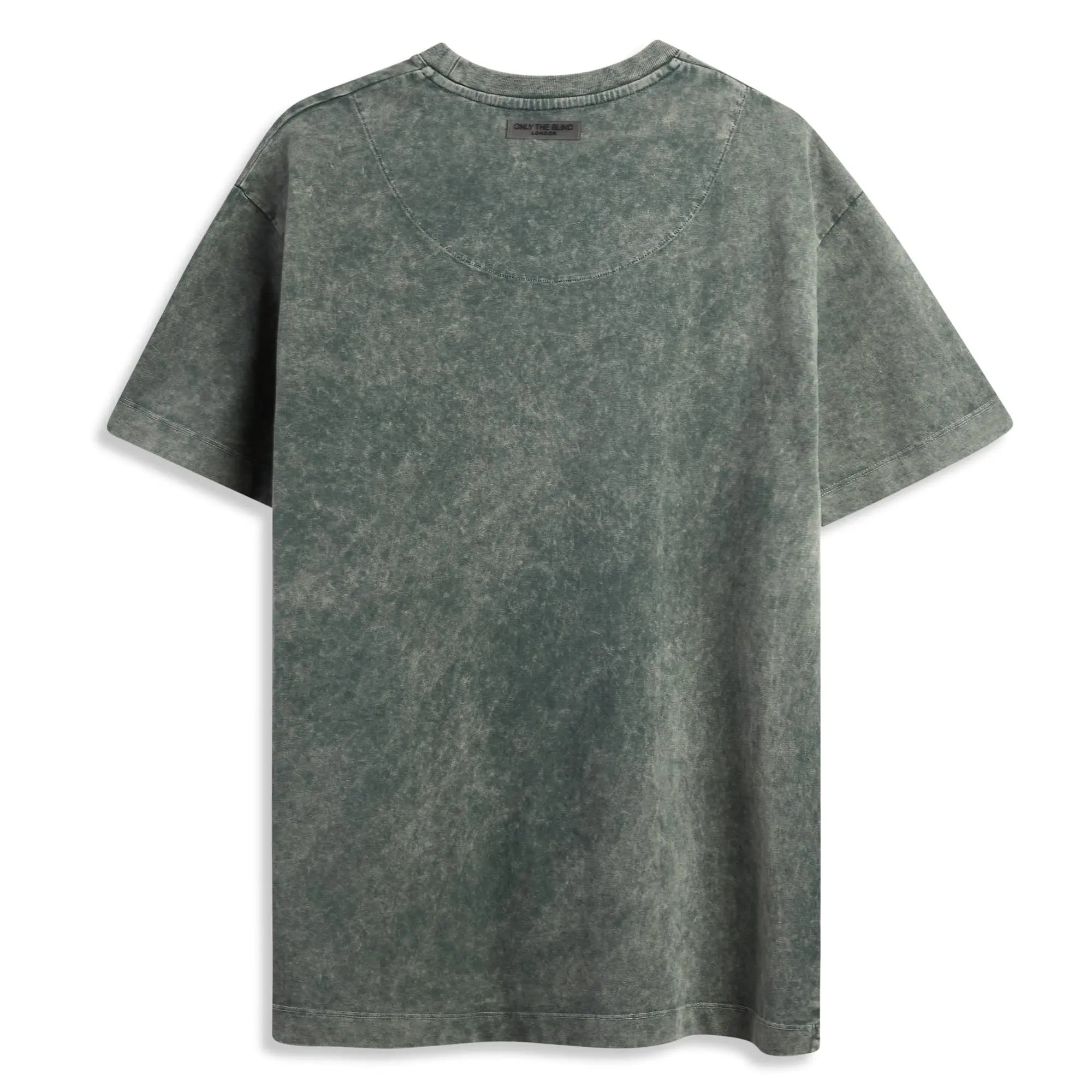 OLIVE STONEWASH ESSENTIAL T-SHIRT