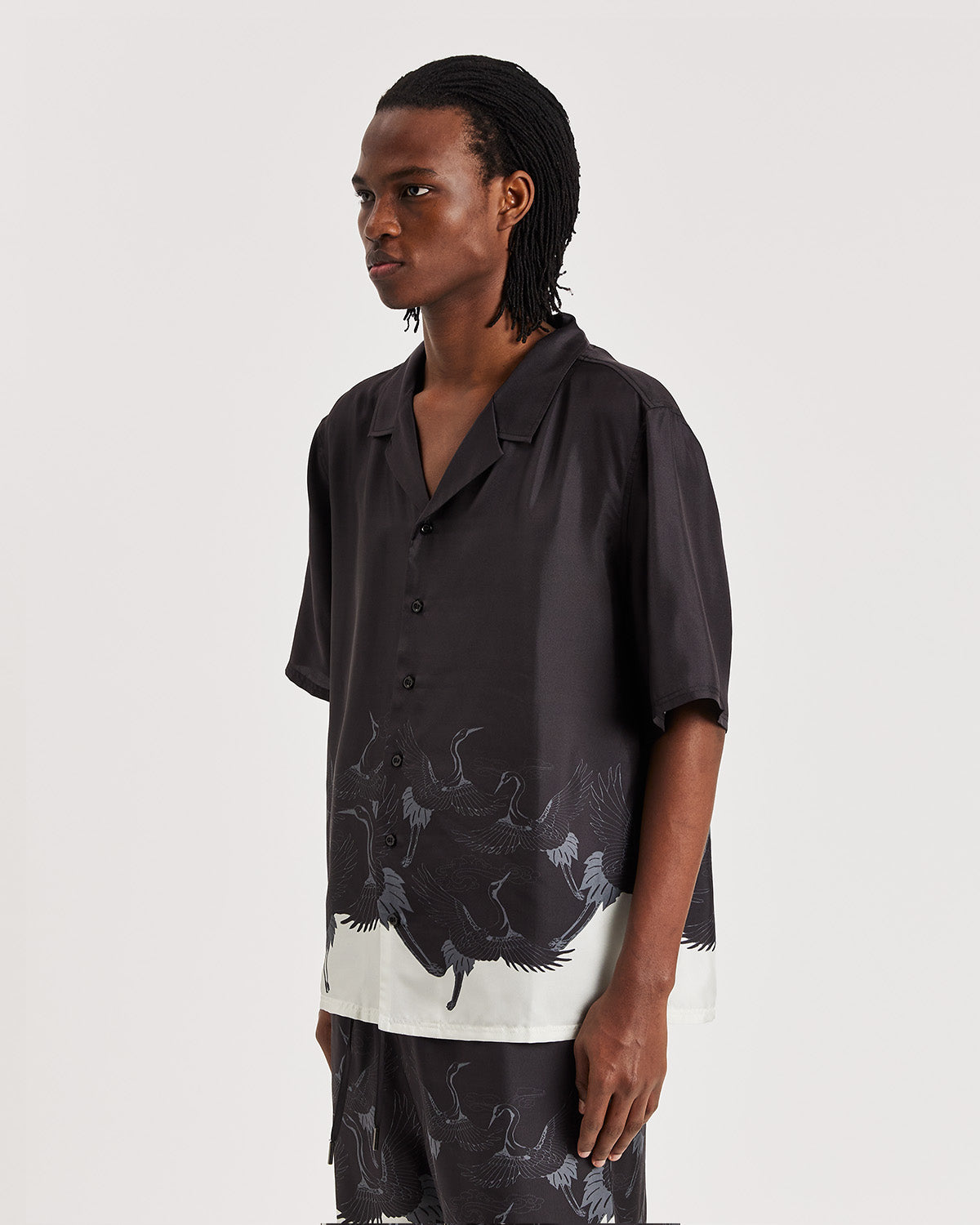 Crane Silk Shirt