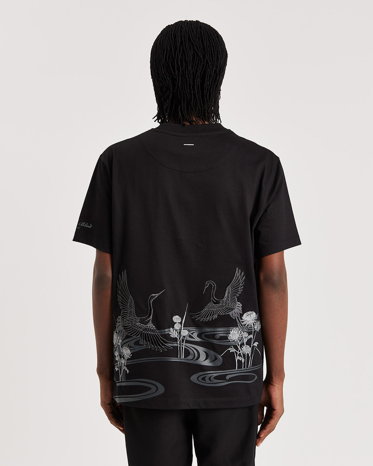 Dark Crane T-shirt - ONLY THE BLIND™