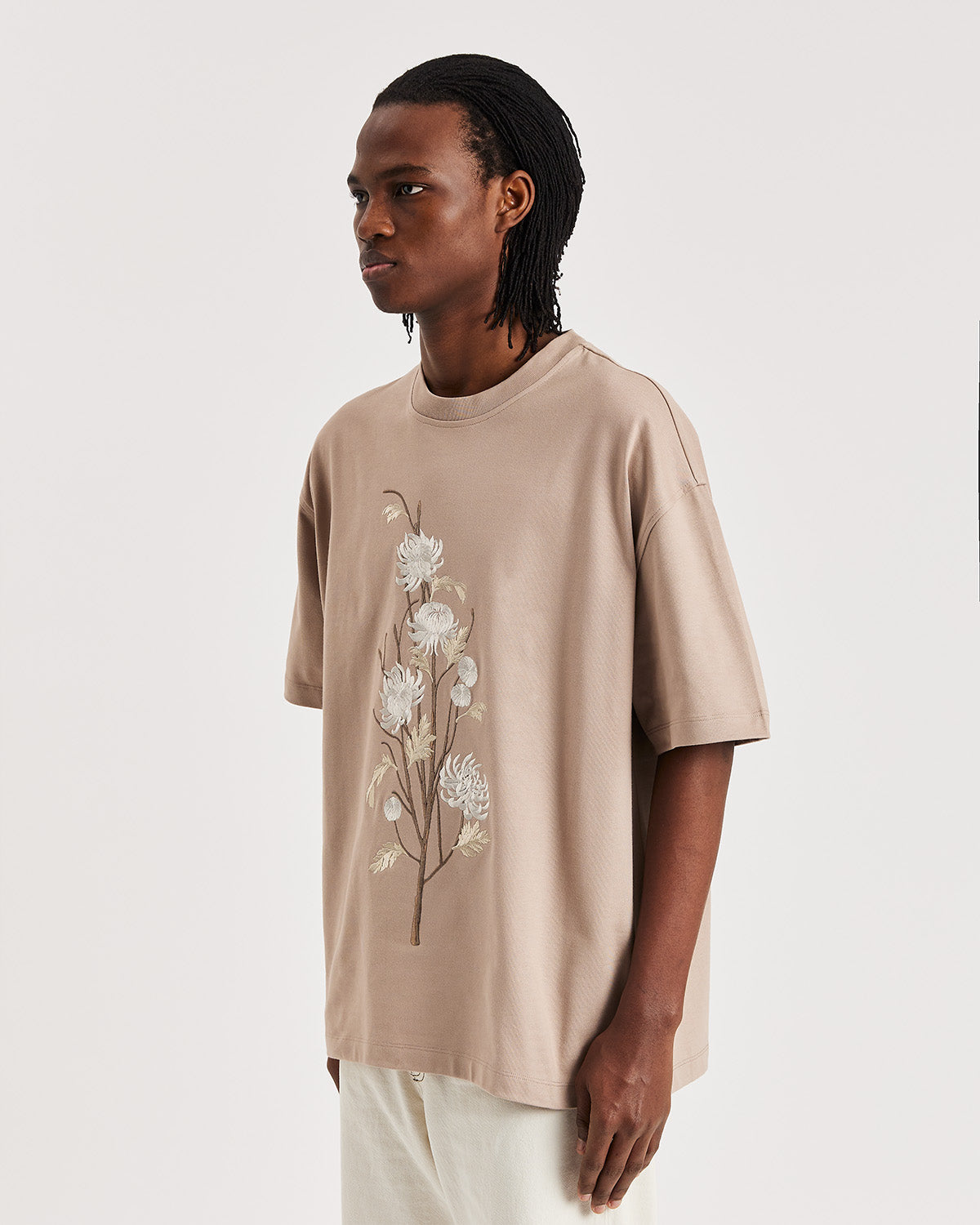 STONE OGIKU FLORAL T-SHIRT