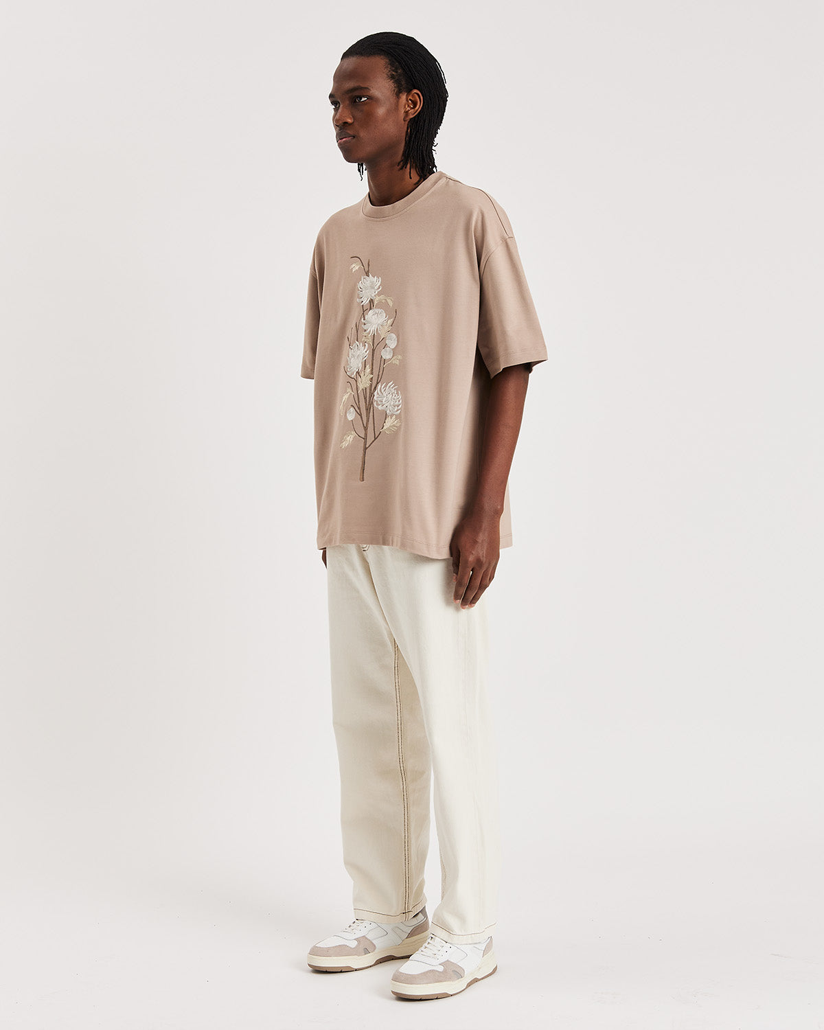 STONE OGIKU FLORAL T-SHIRT