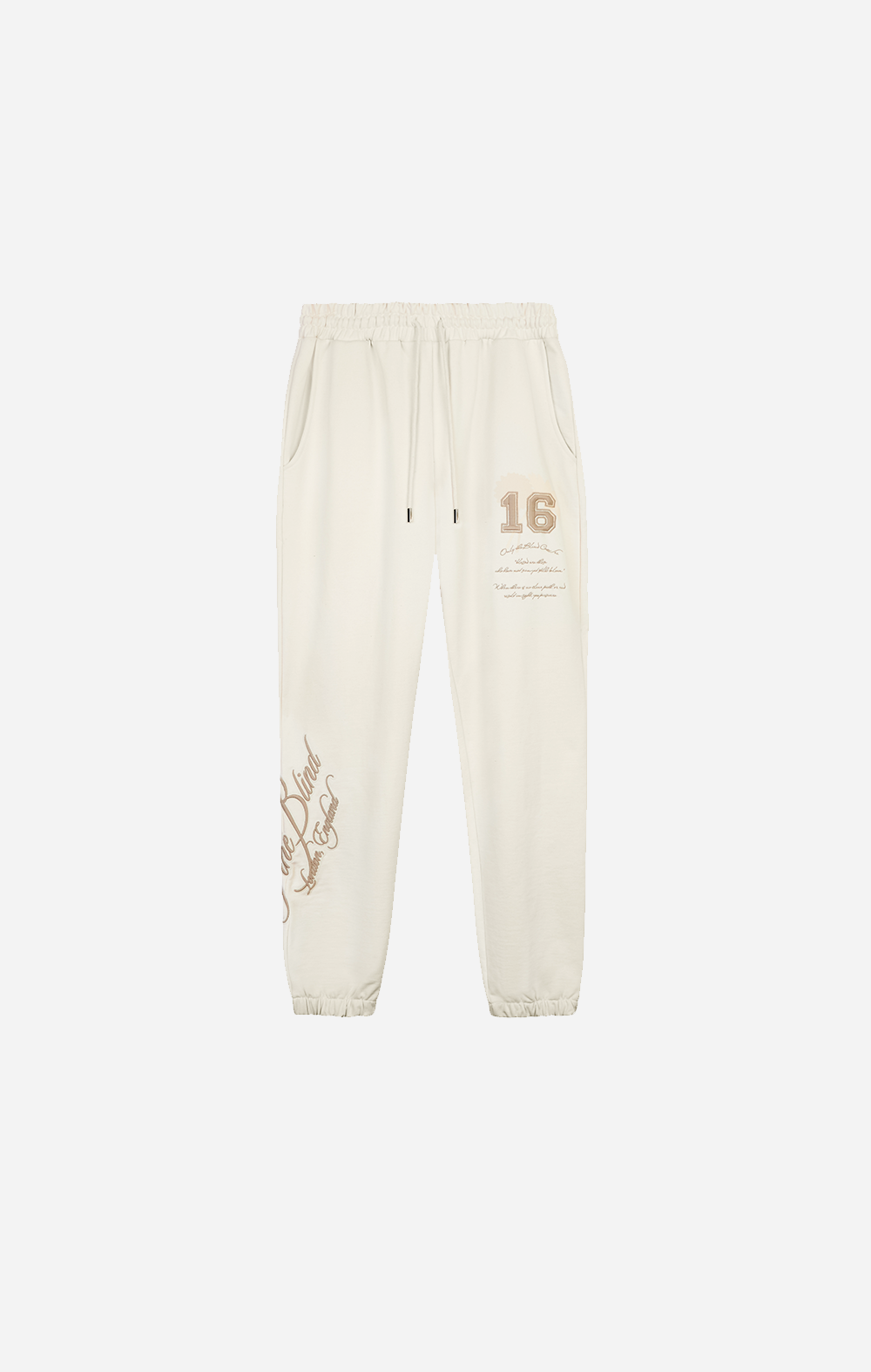 ONLY THE BLIND - Sand Varsity Sweatpants