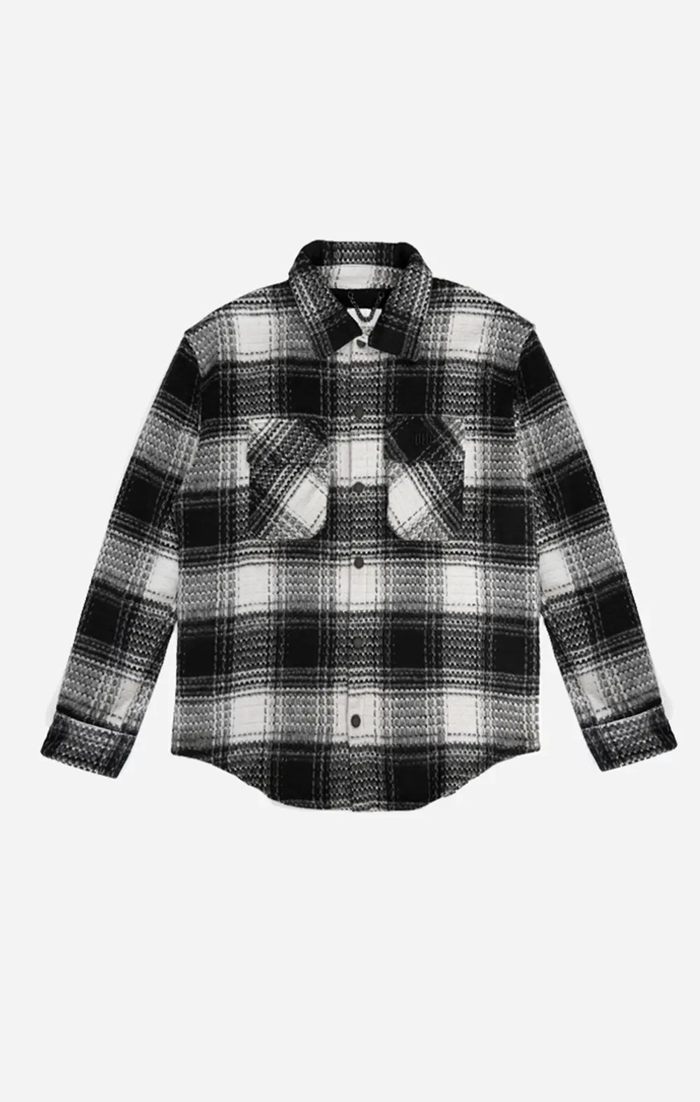 White Check Flannel Shirt