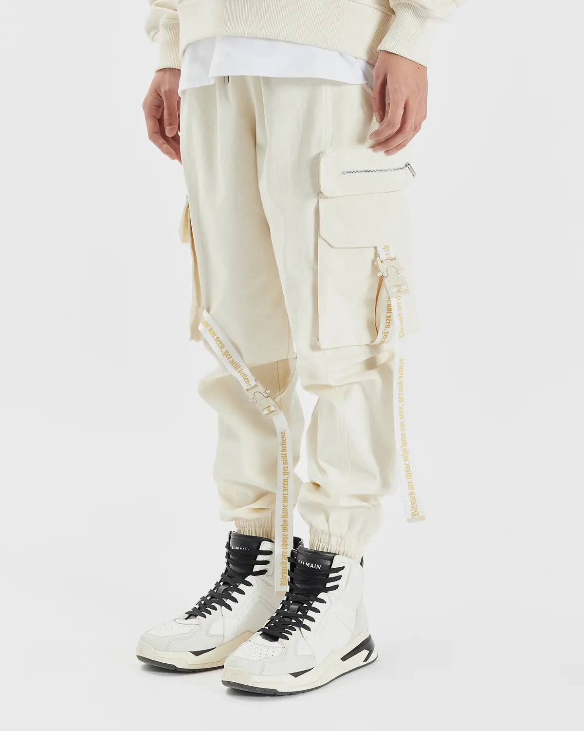 ONLY THE BLIND - Sand Cargo Trousers