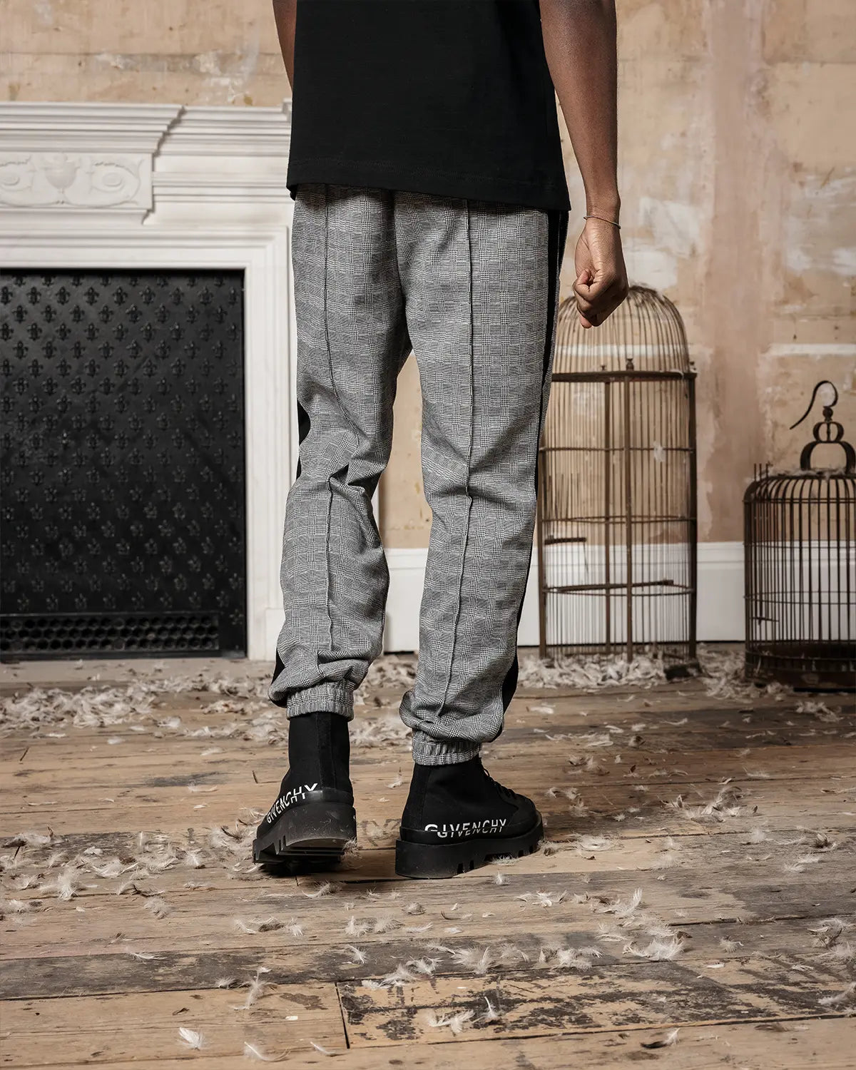 Plaid Premium Joggers - ONLY THE BLIND™