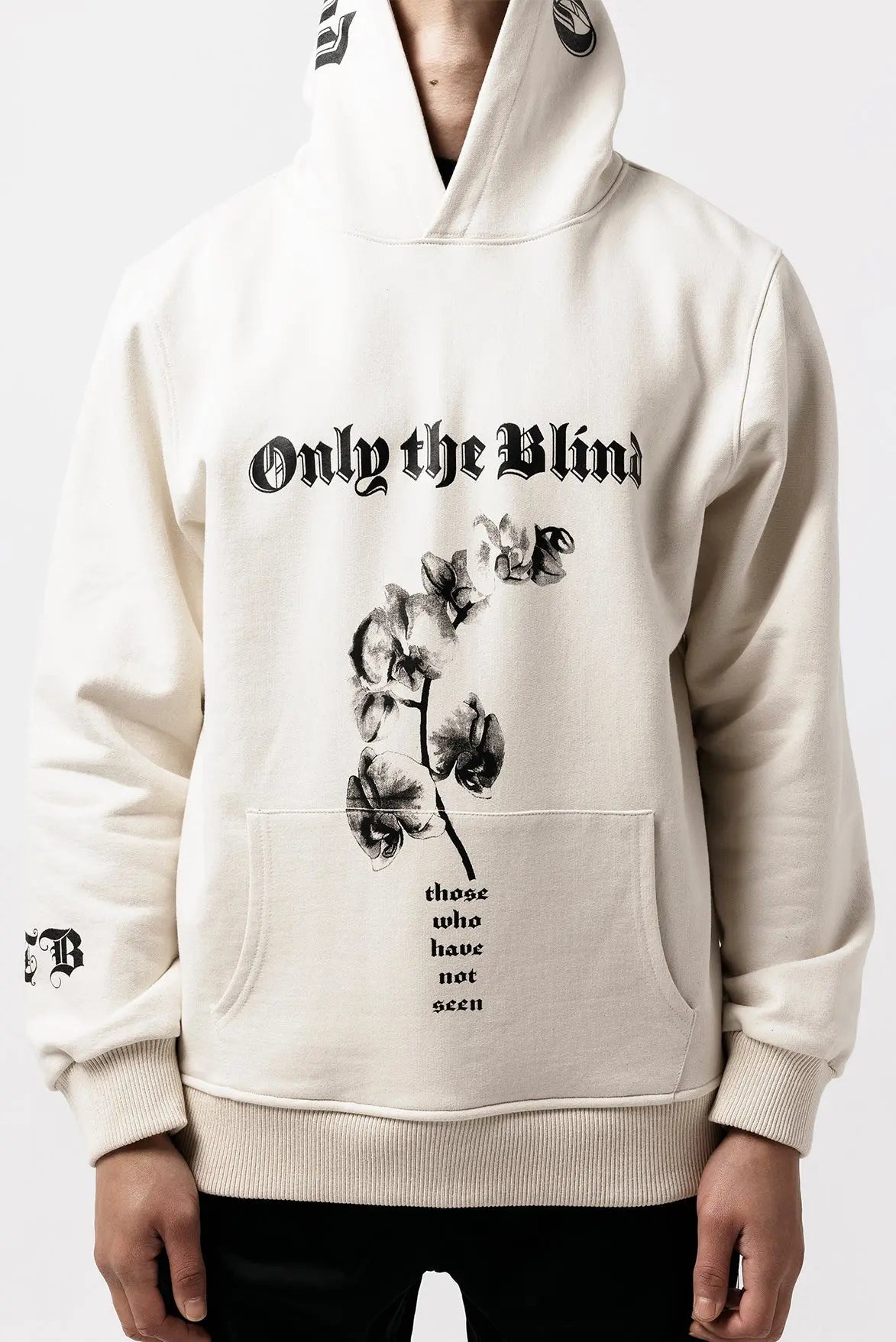 BEIGE ORCHID SWEATSHIRT